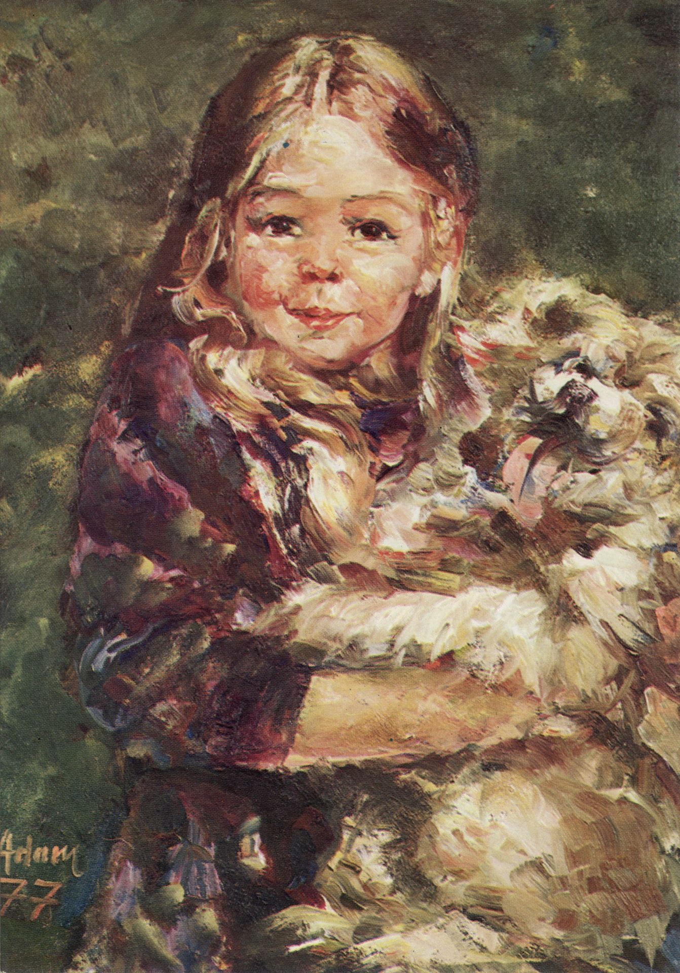 Девочка с собачкой