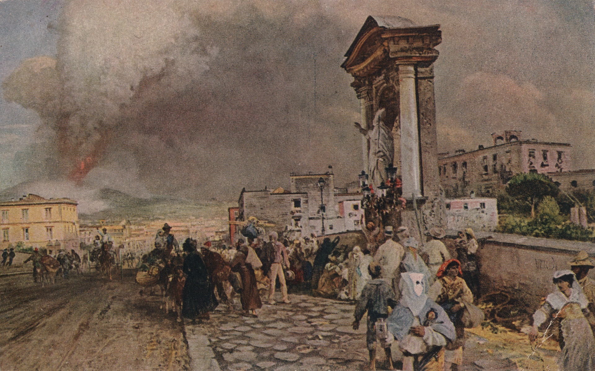 Вулкан Везувий проснулся