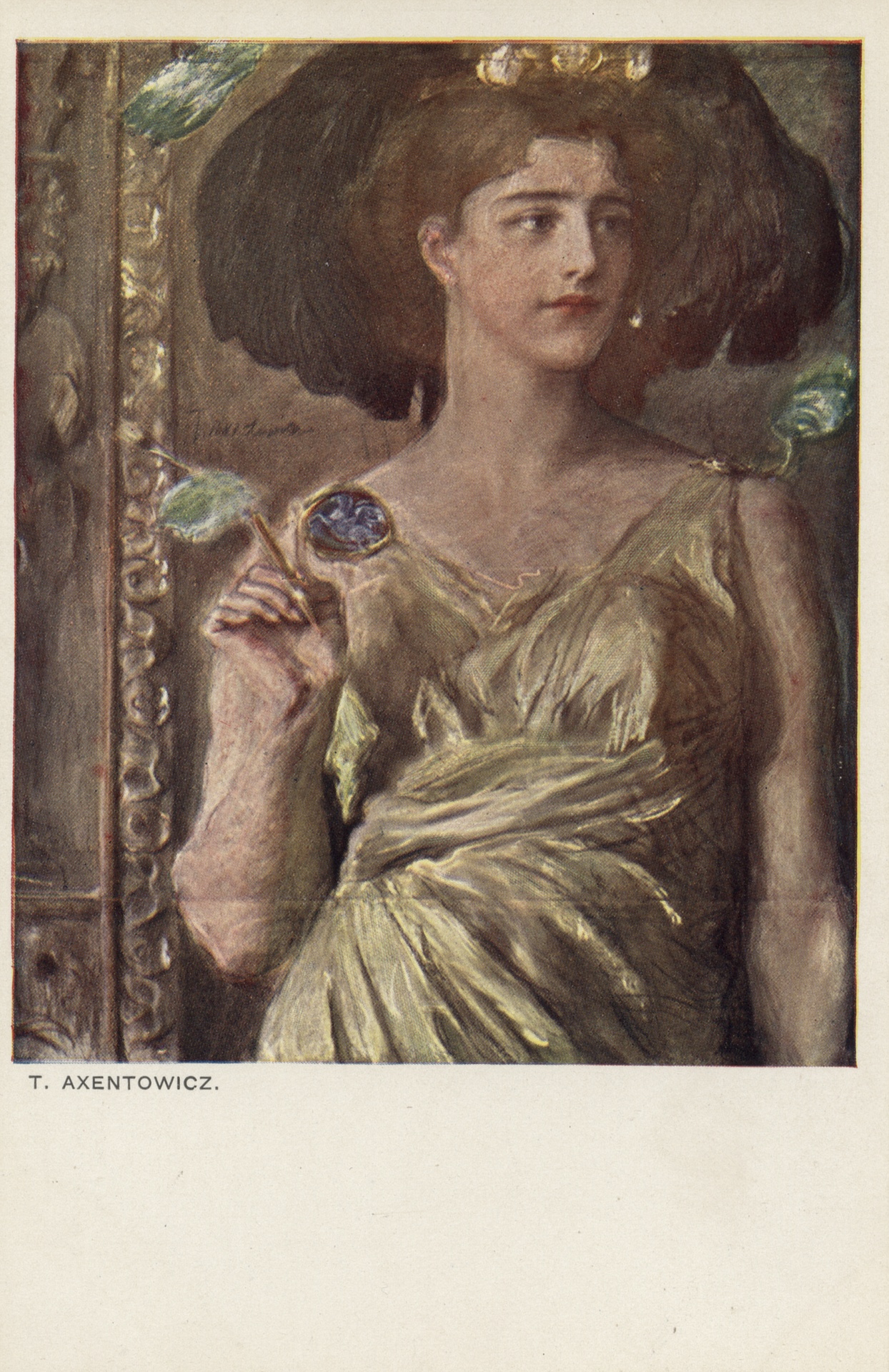 Дама в шляпе