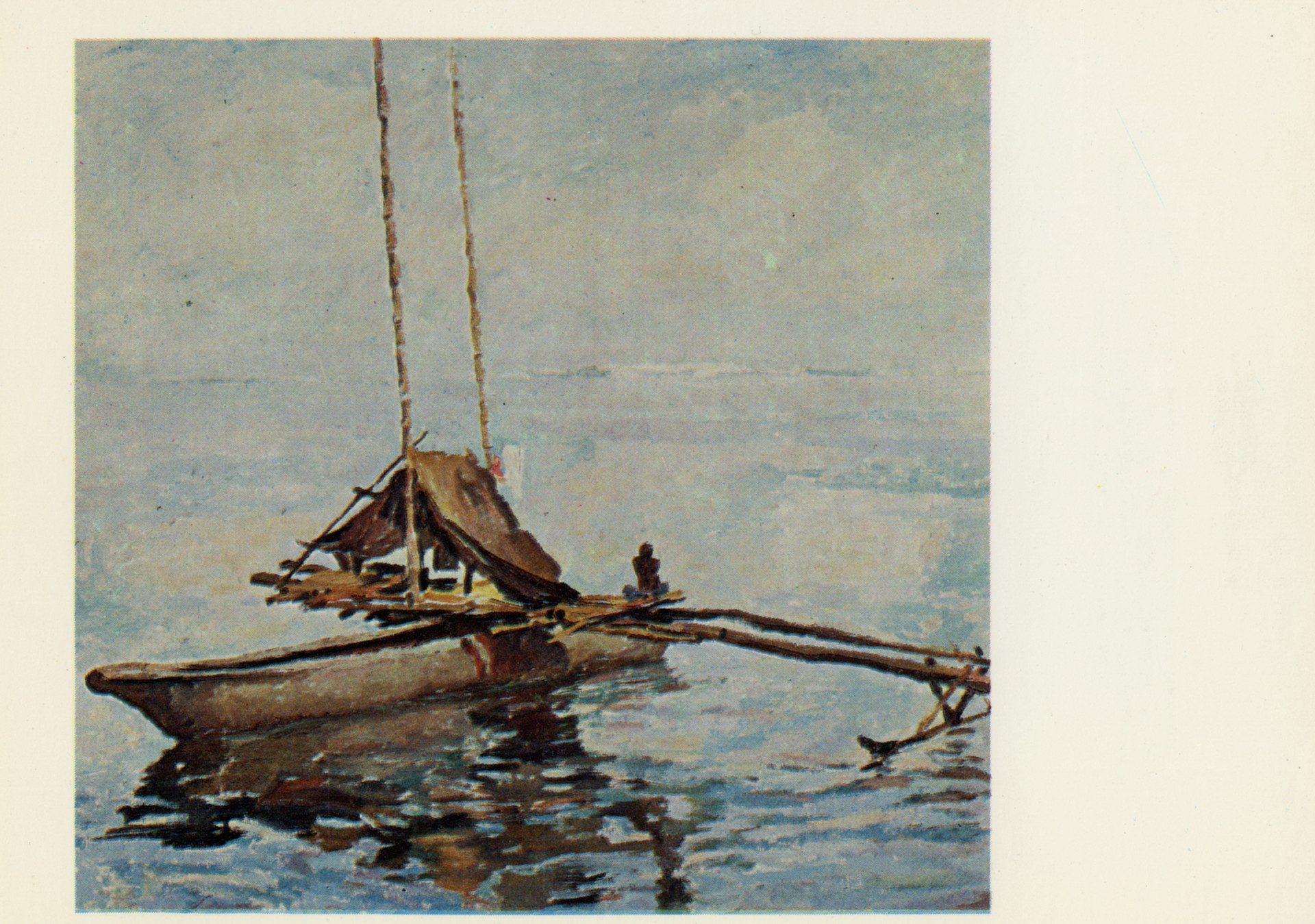 Лодка в лагуне