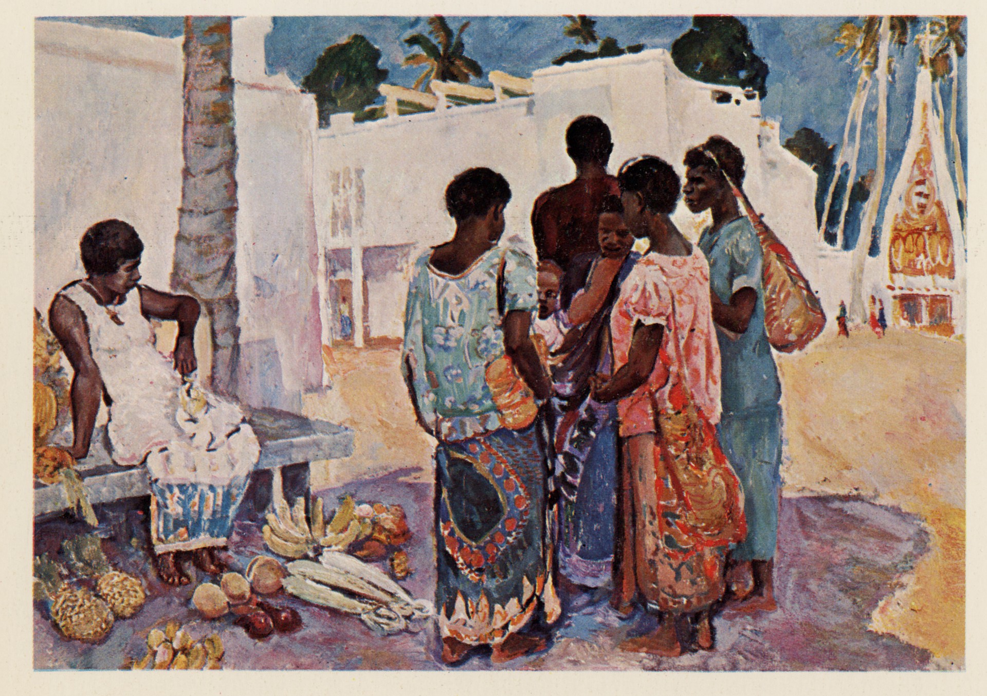 На улице города Морсби. Папуа - Новая Гвинея