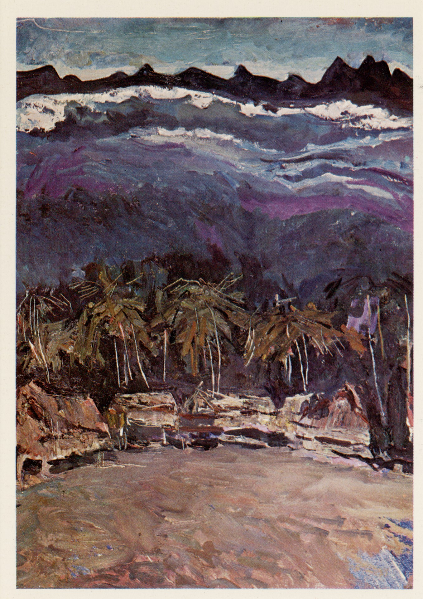 Ночь в деревне Бонгу