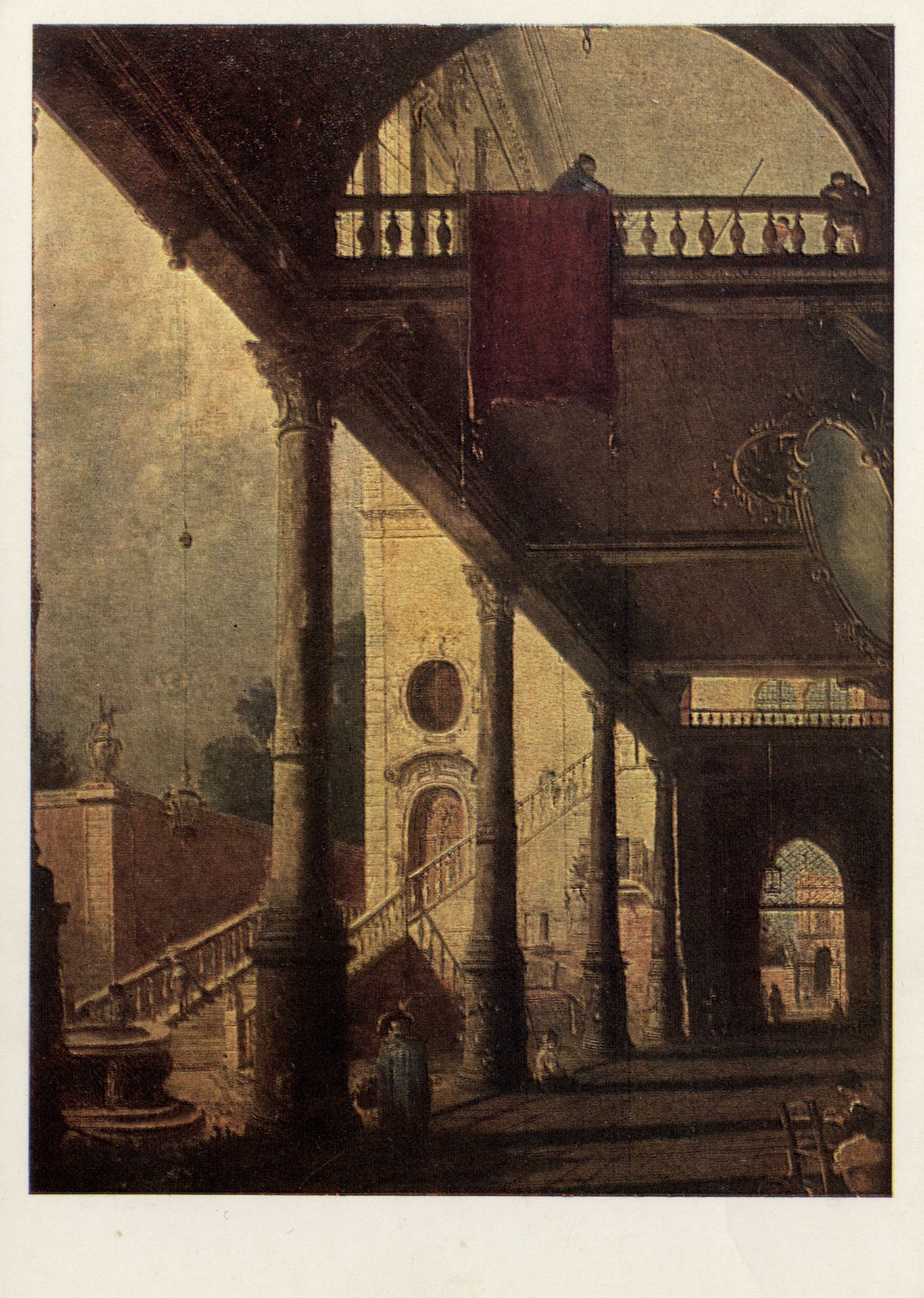 Двор Академии художеств