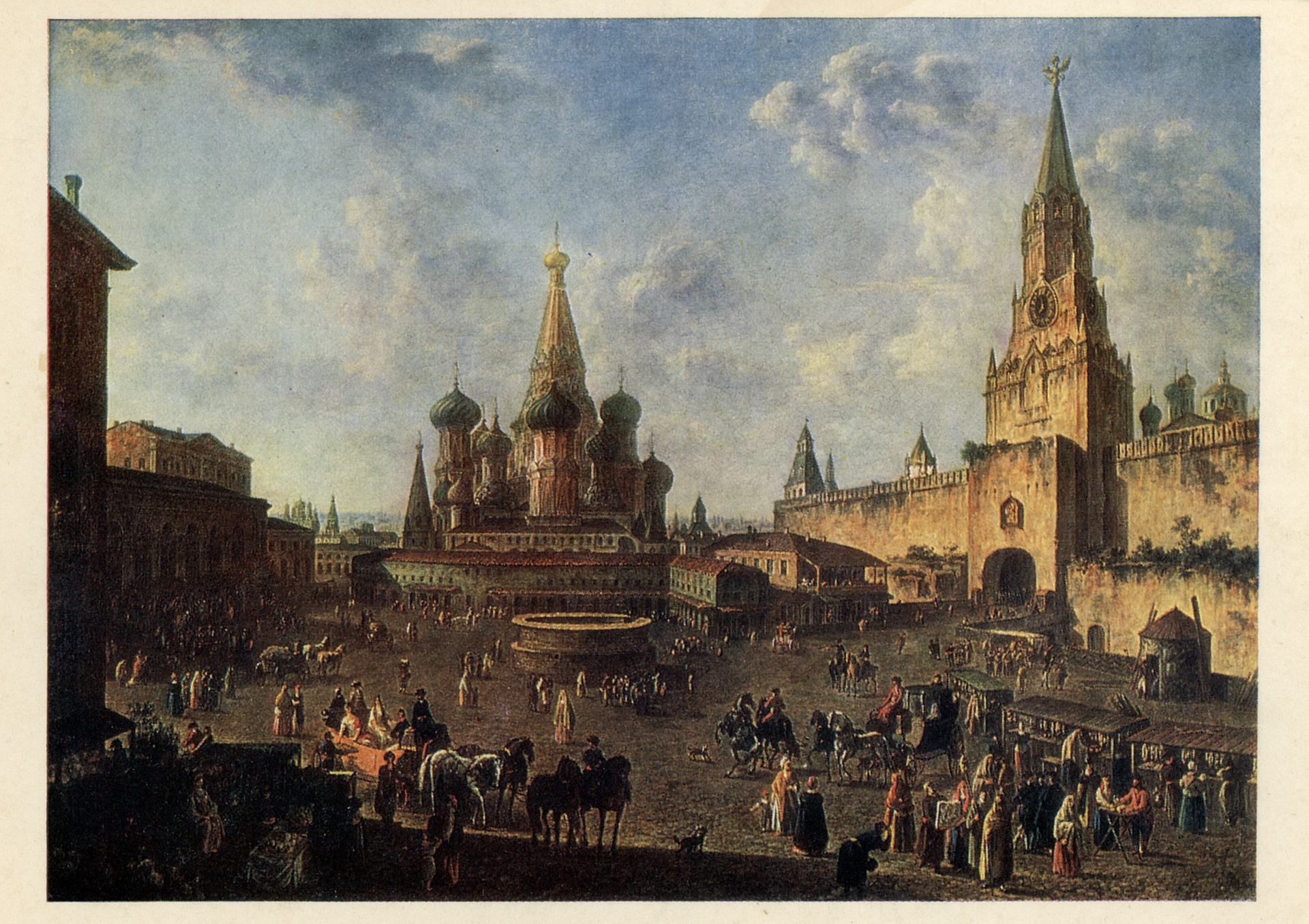 Красная площадь в Москве