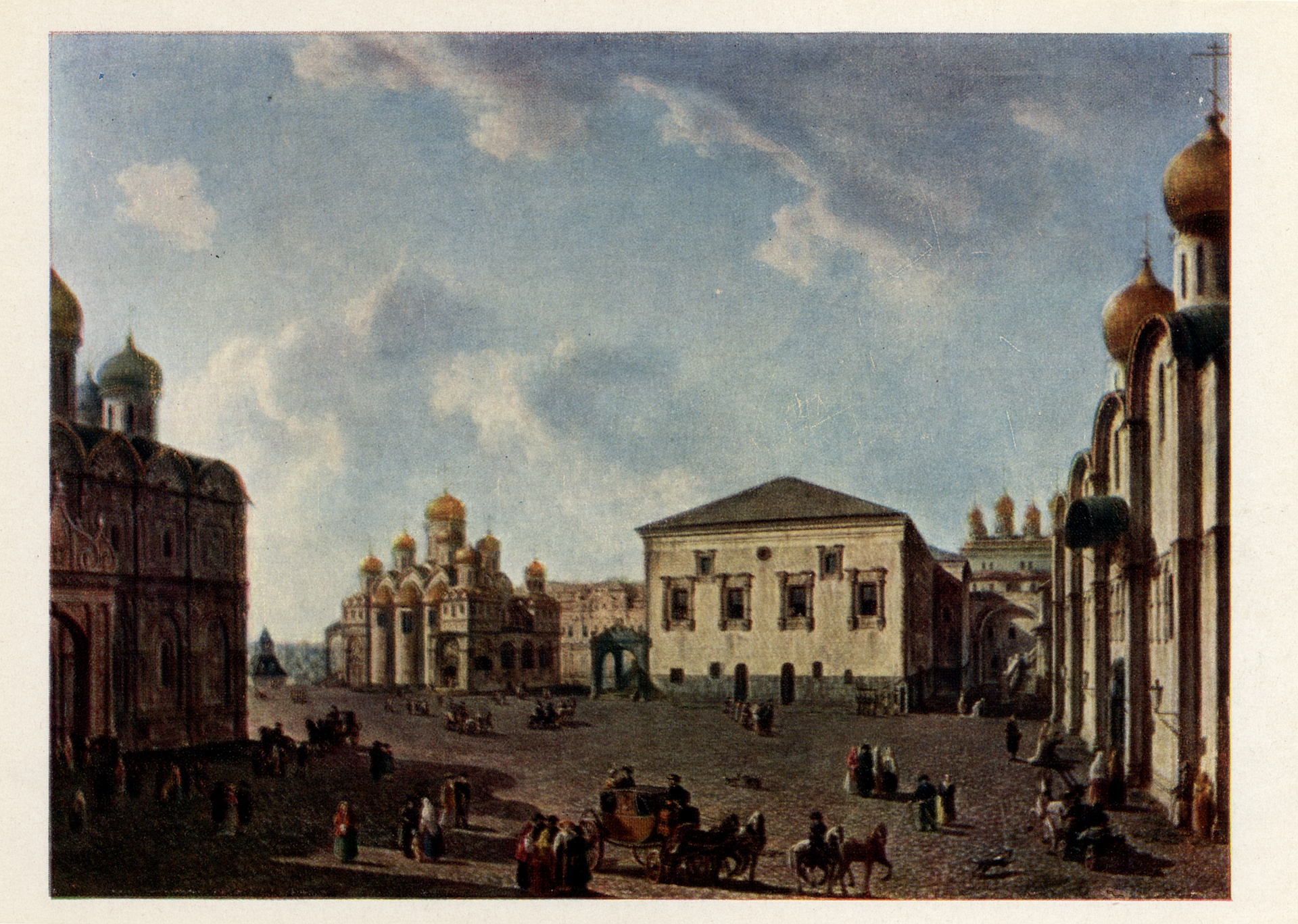 Соборная площаль в Крмеле с Гранавитой палатой