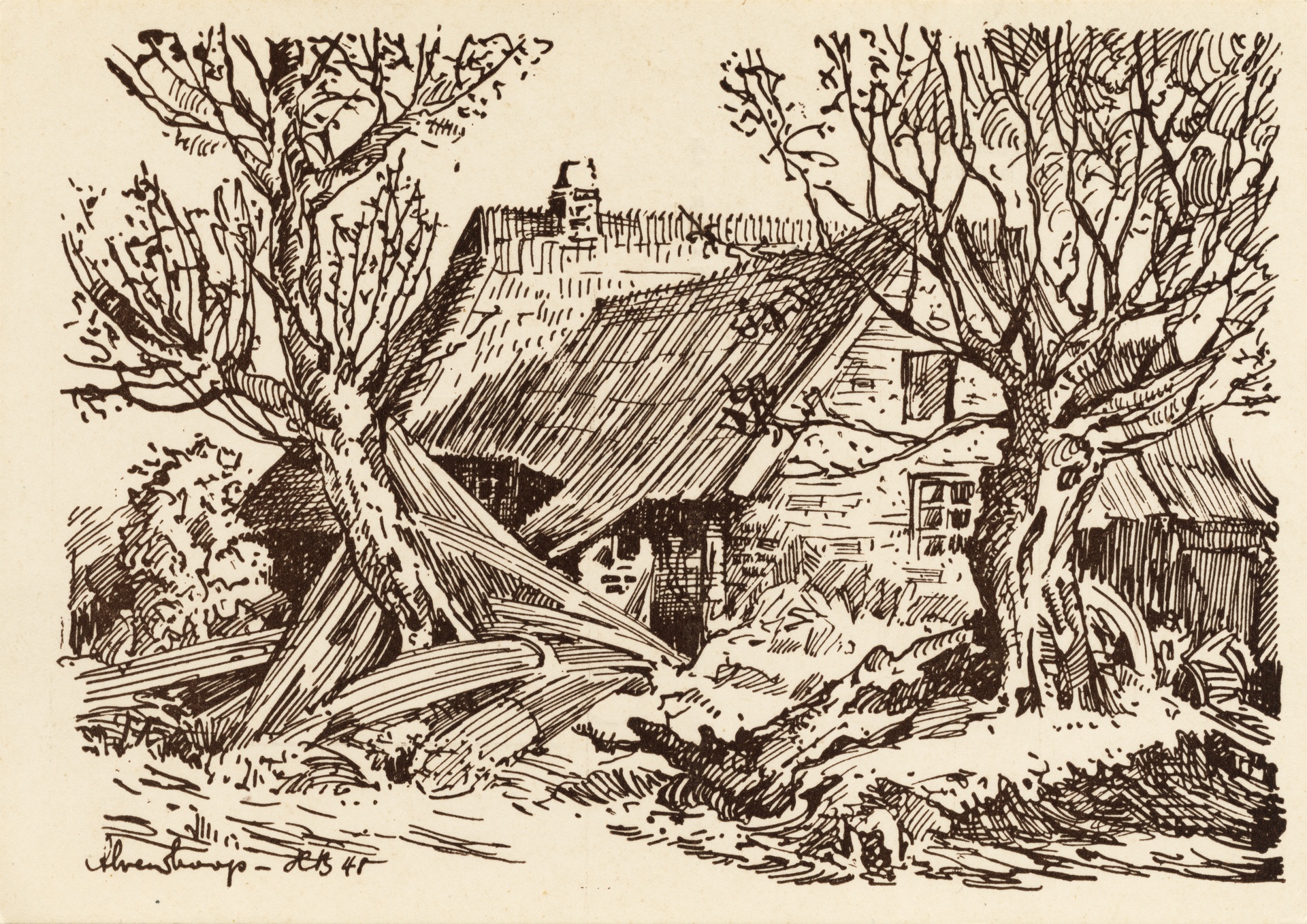 Изба рыбака