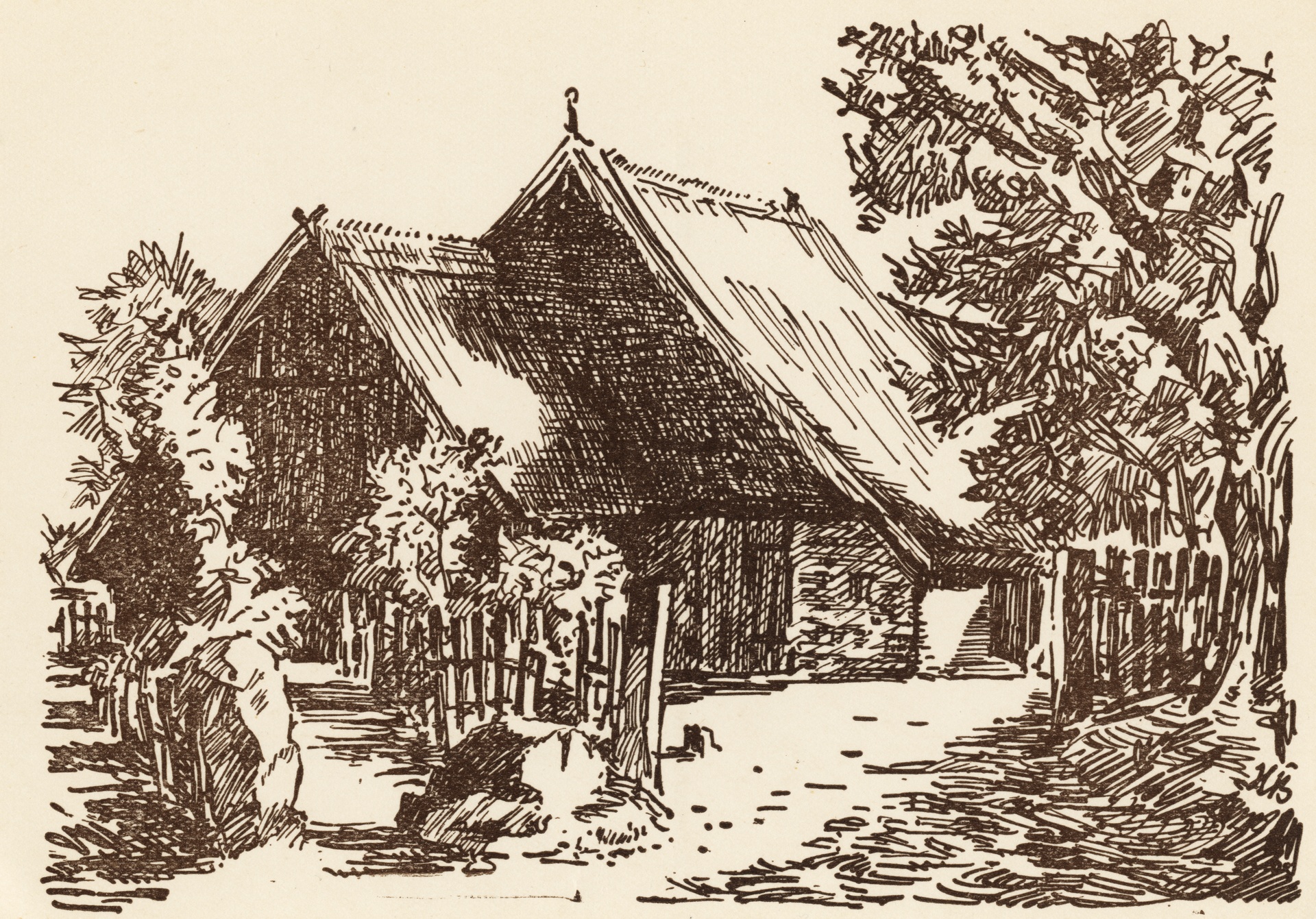 Крестьянская изба в Альтхаген