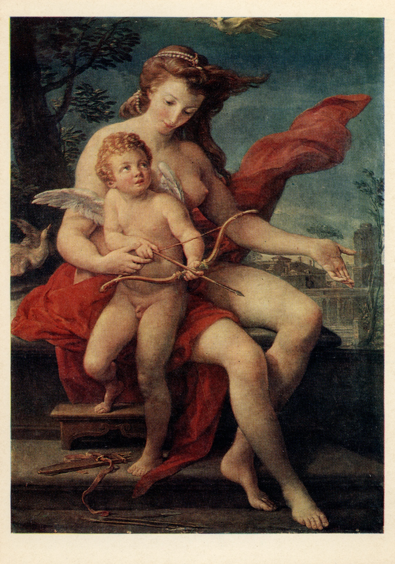 Венера и Амур