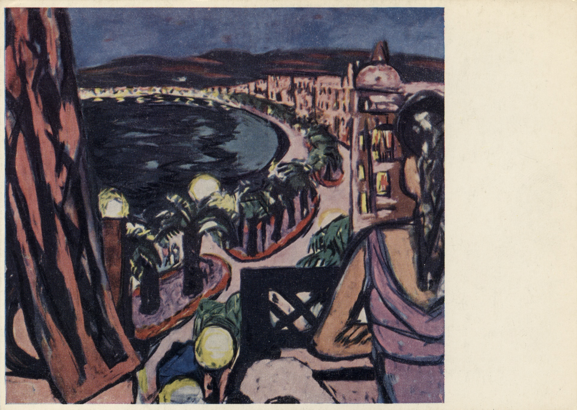 Вид набережной в Ницце