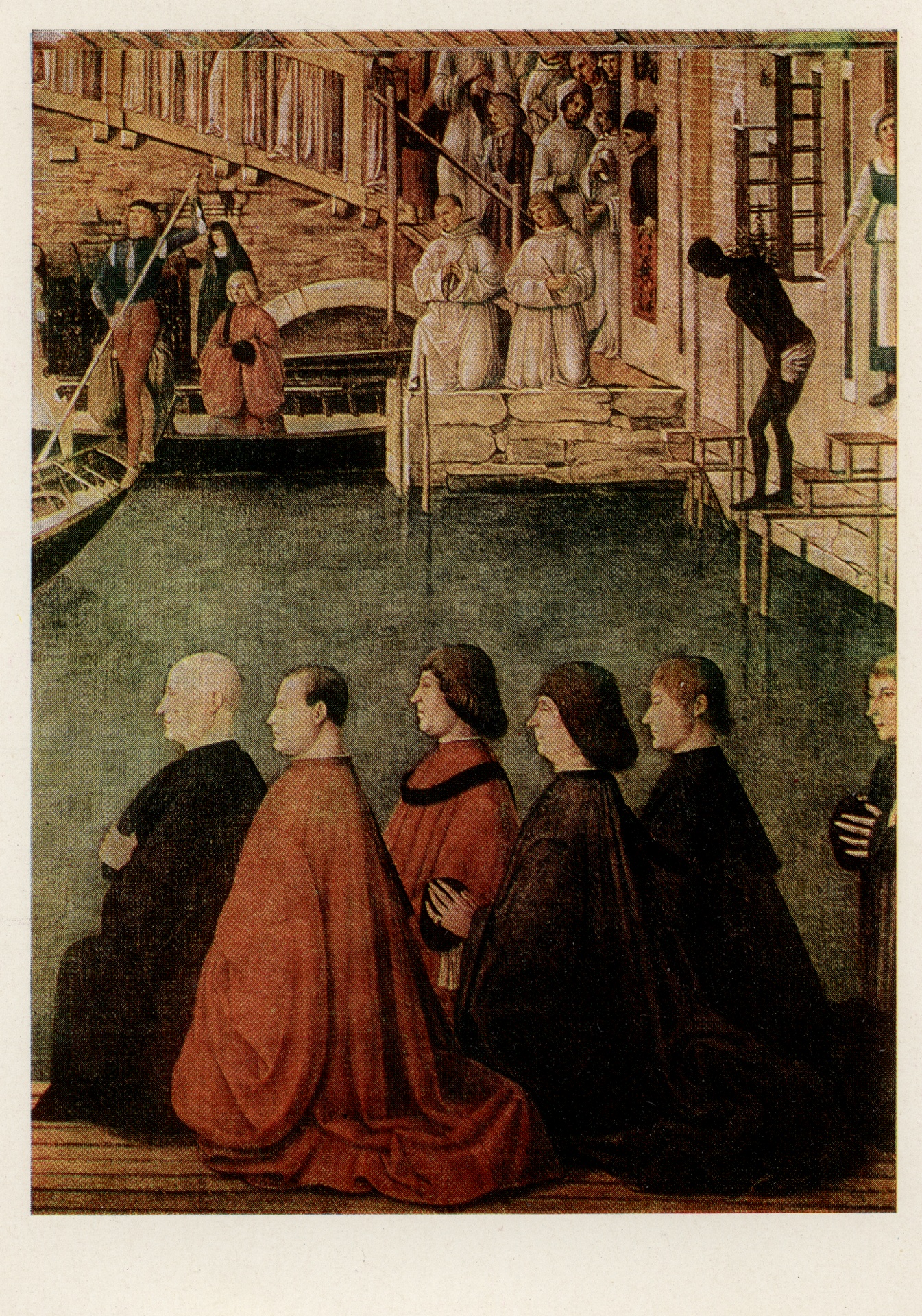 Чудо св. Креста. Деталь