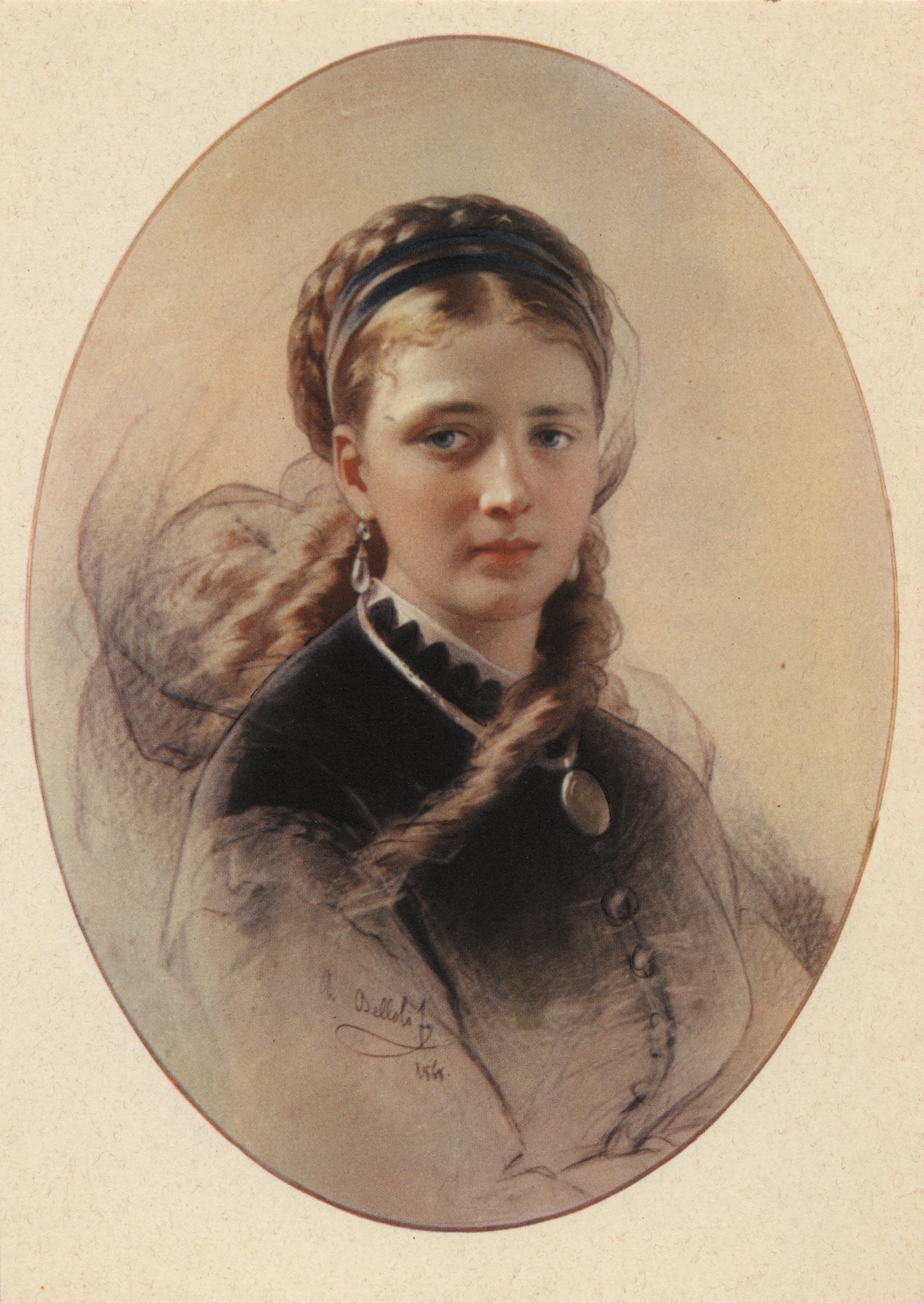 Портрет молодой женщины