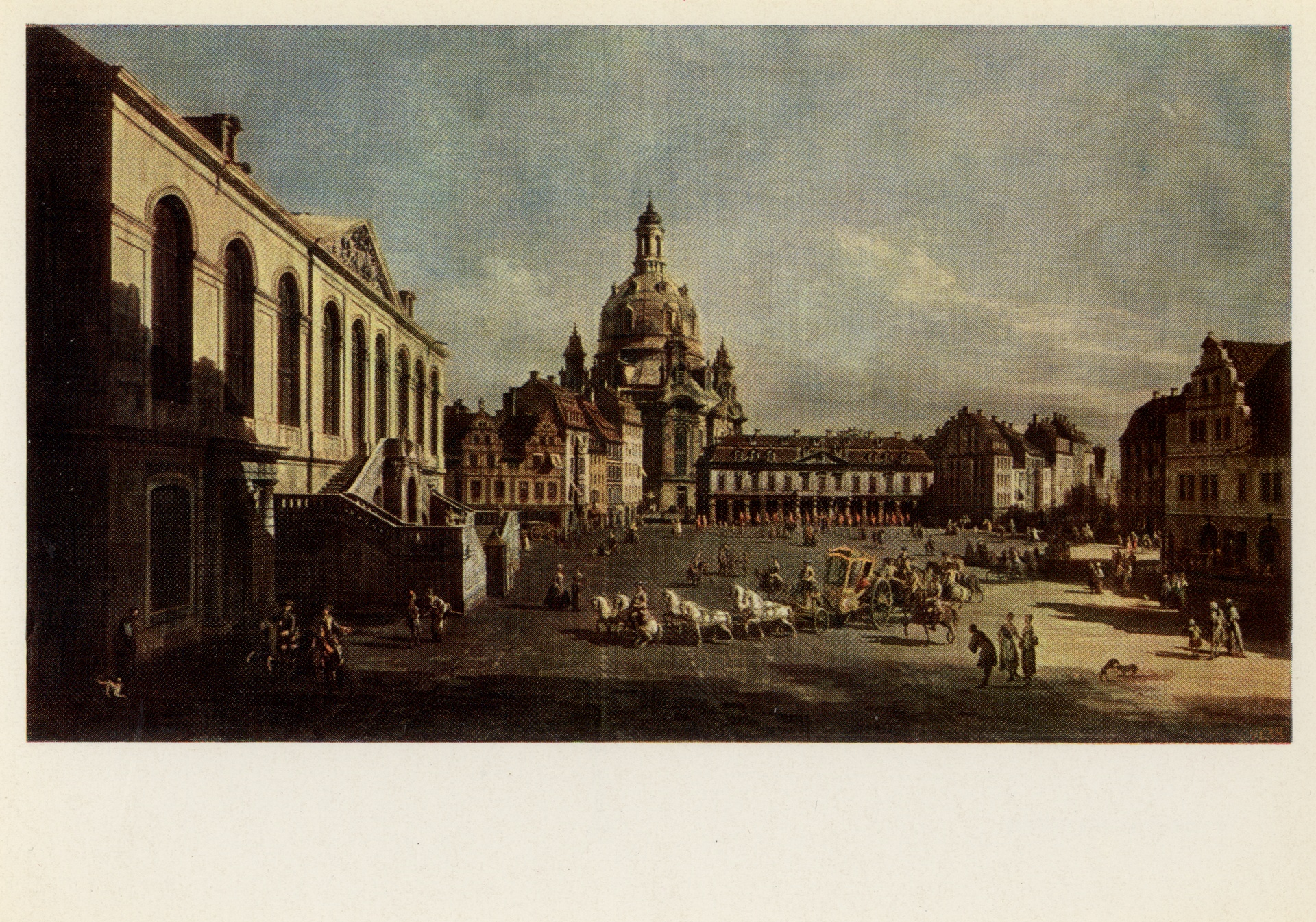 Площадь нового рынка в Дрездене