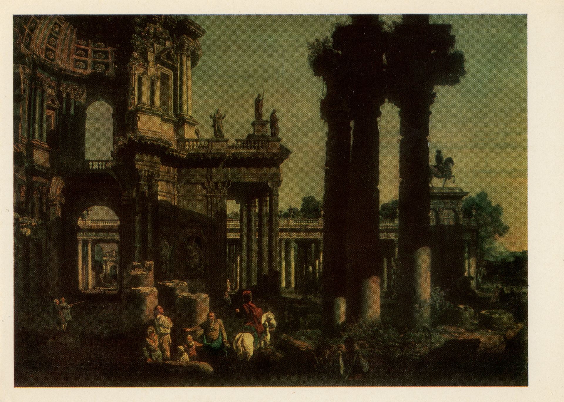 Руины храма