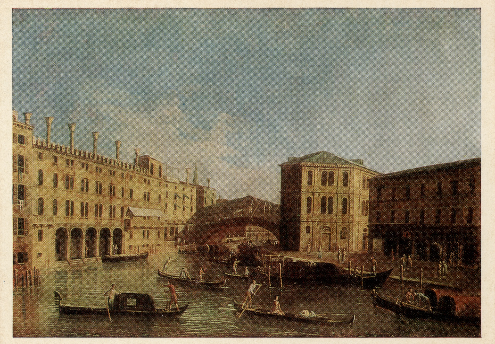 Вид Венеции. Итальянская школа