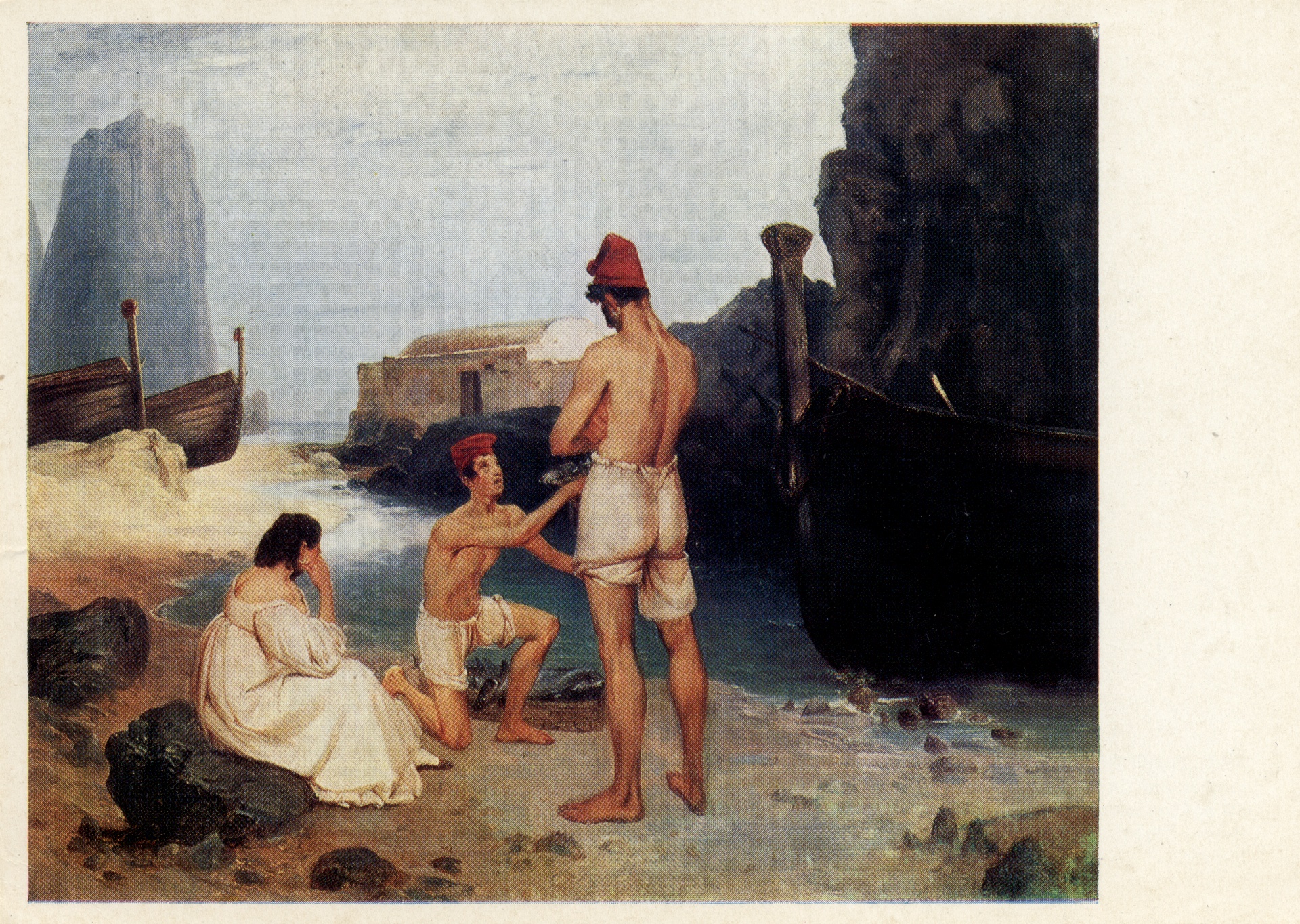 Рыбаки на Капри 1