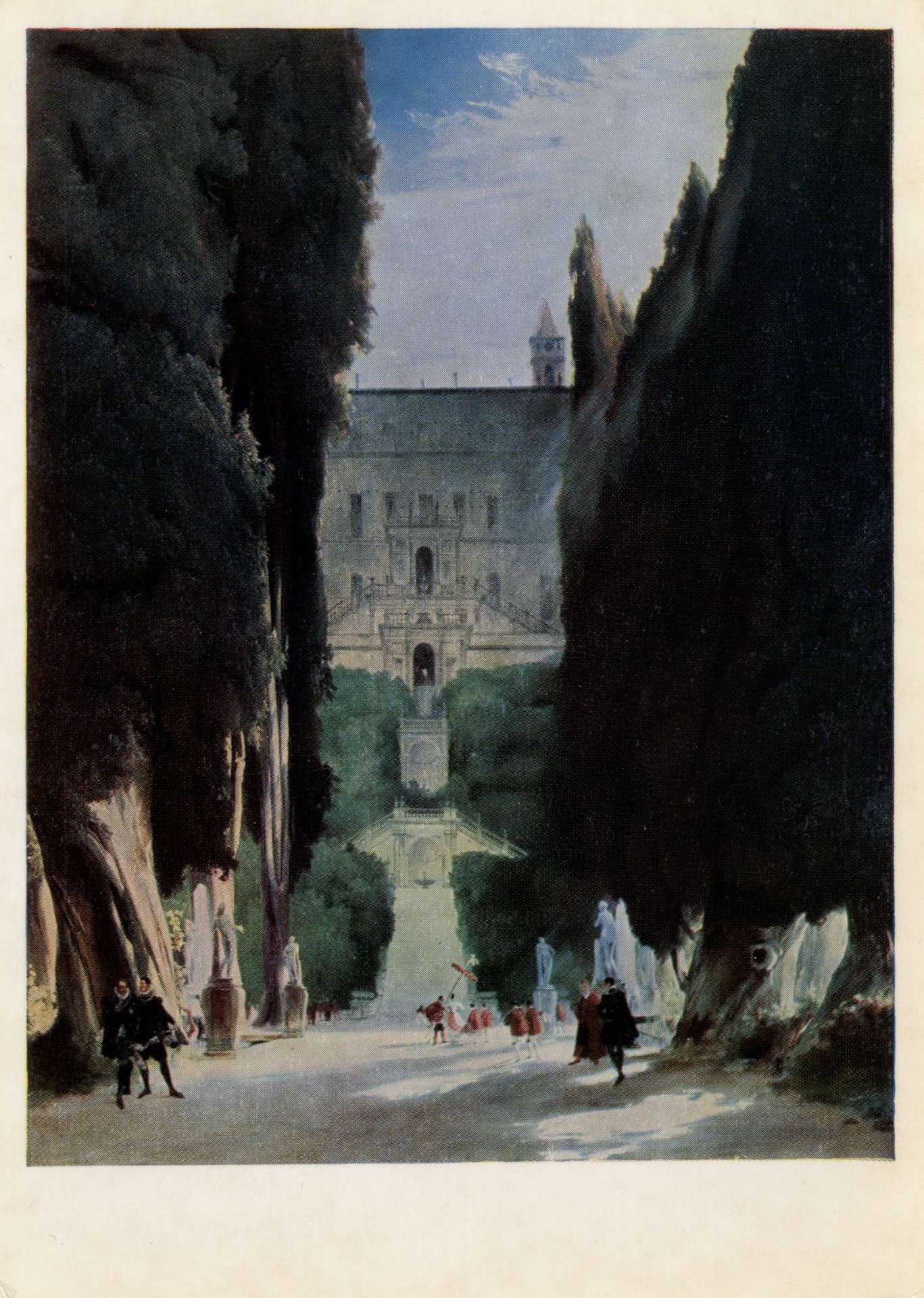 В парке Вилла де Эсте