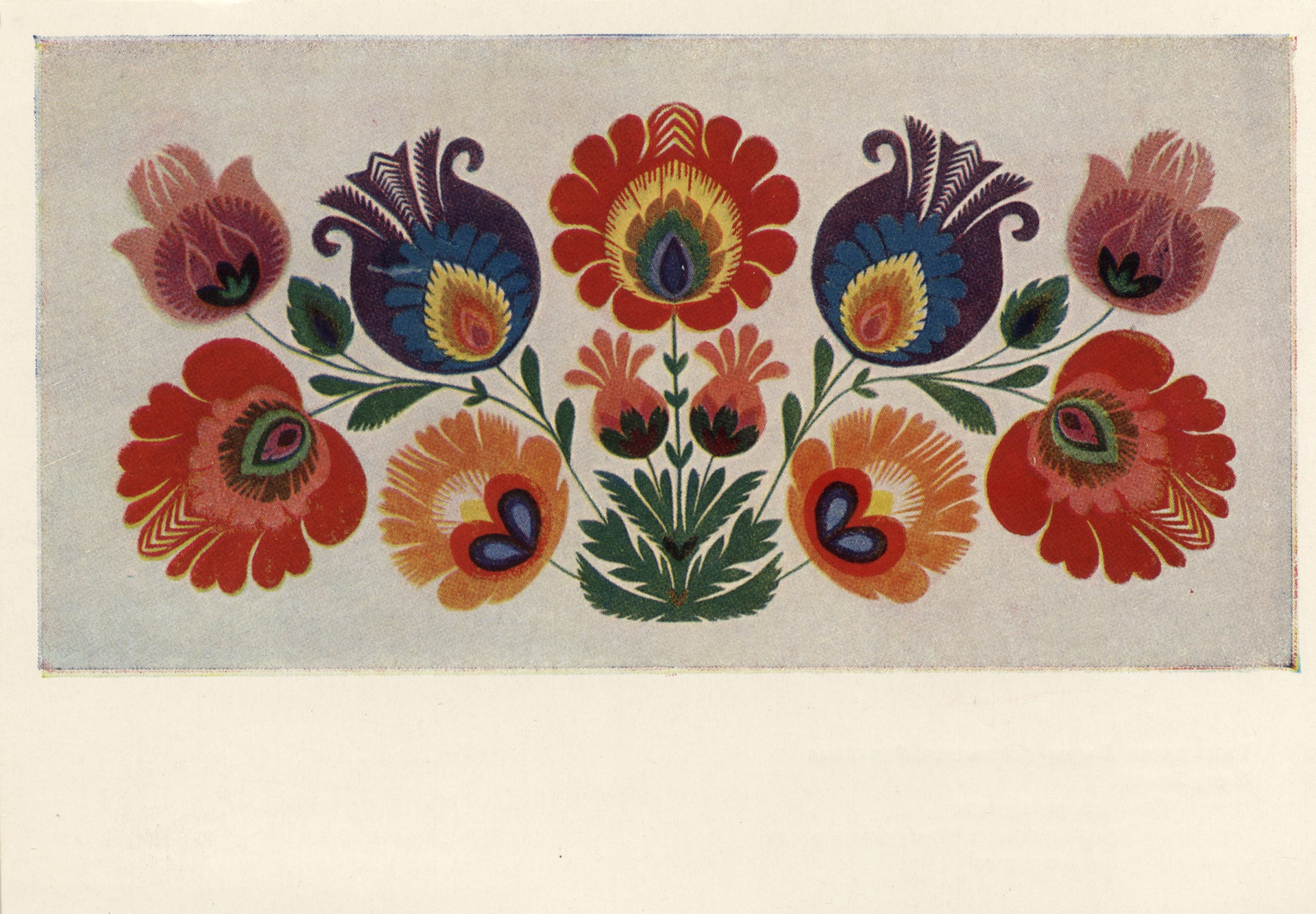 Цветы. Вырезка из бумаги