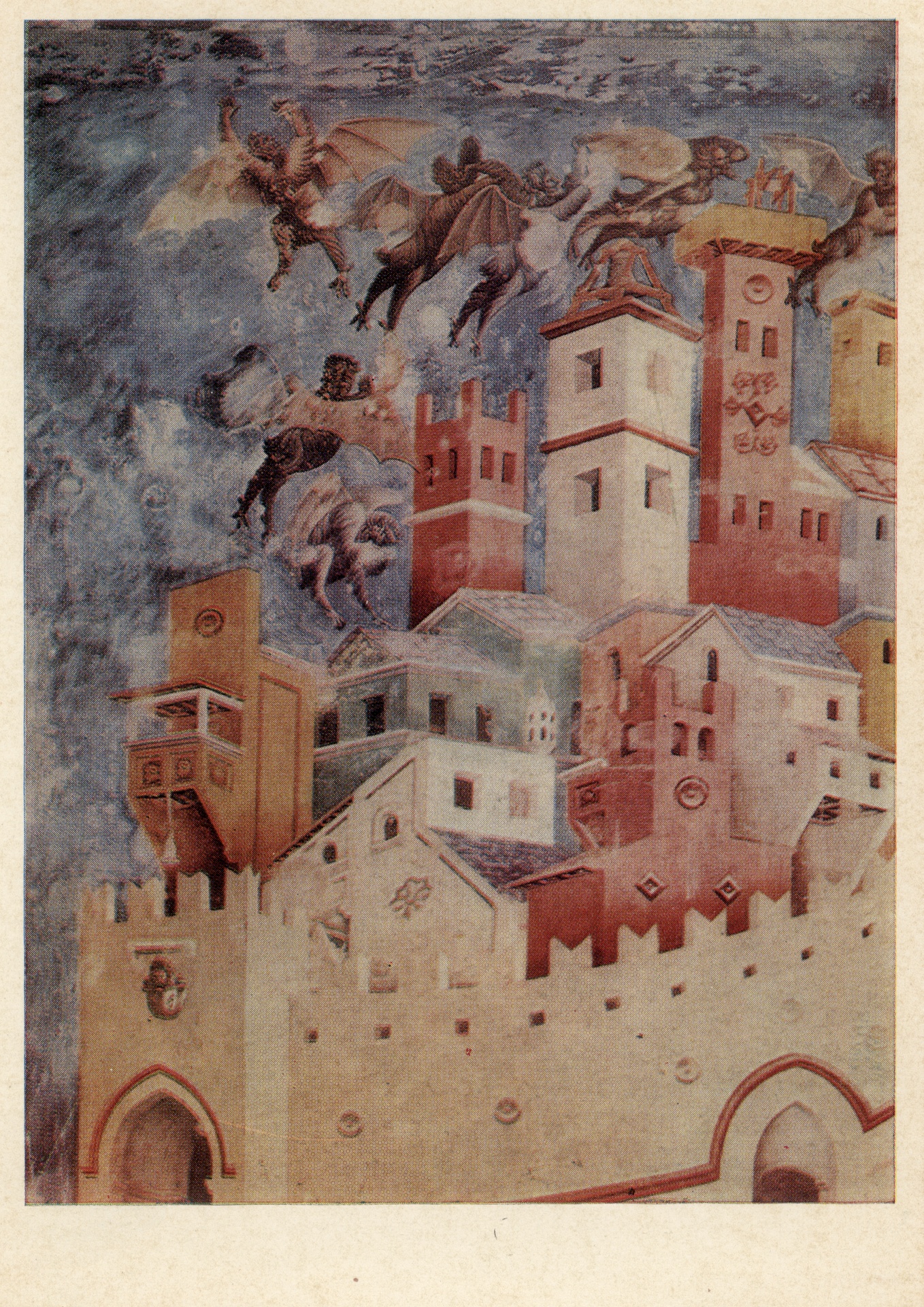 Св. Франциск изгоняет дьяволов из Ареццо