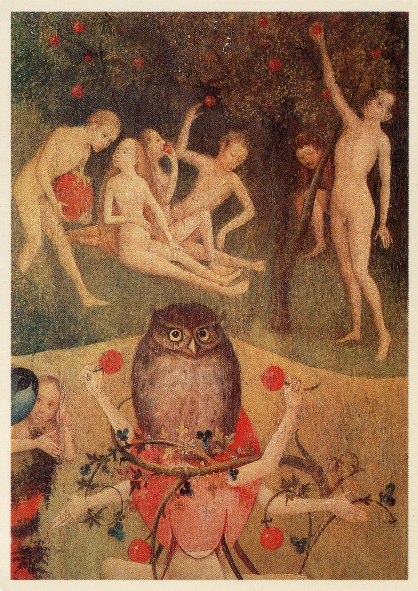 Сад земных наслаждений. Центральная часть. Фрагмент