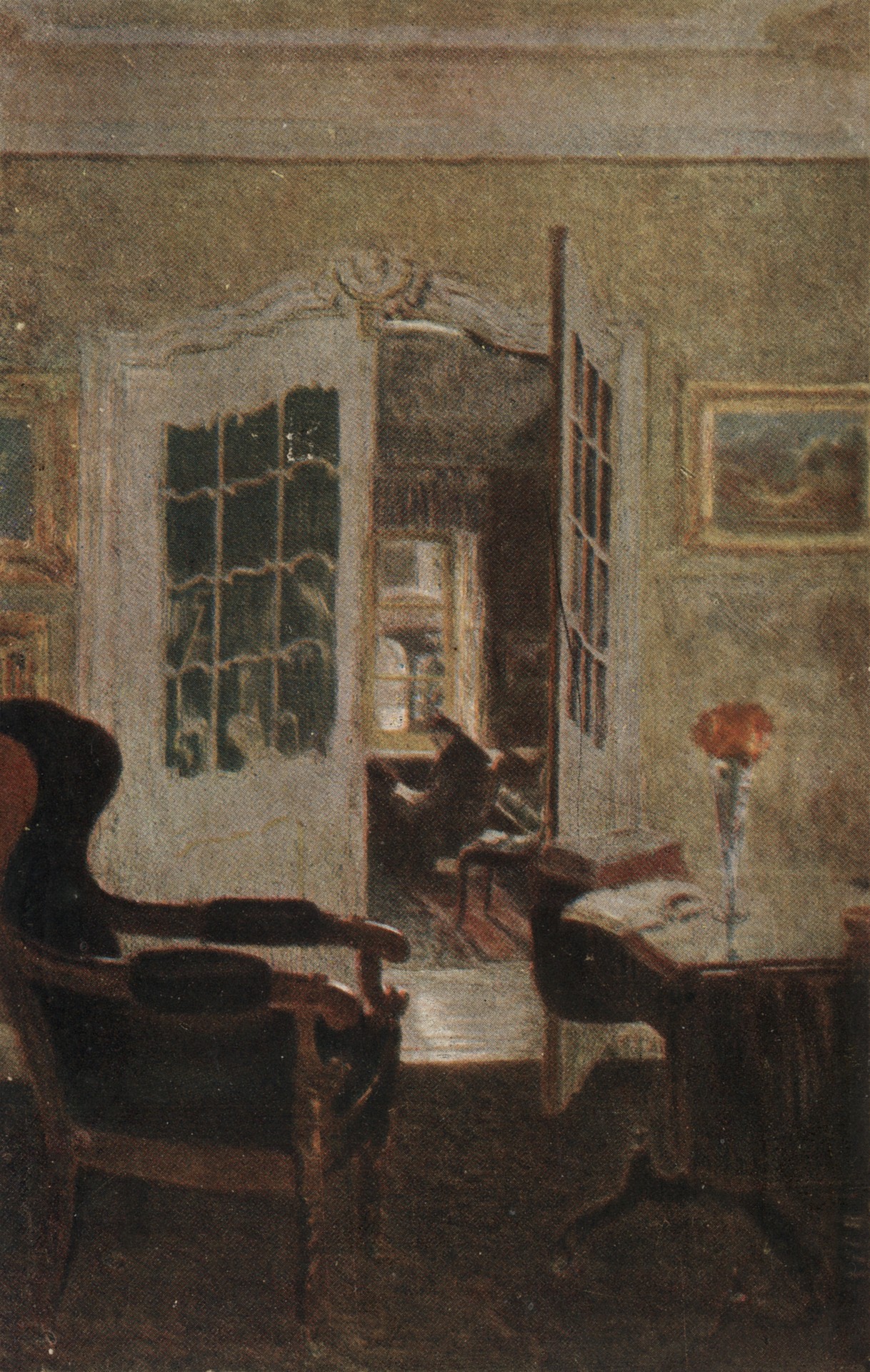 В доме бабушки