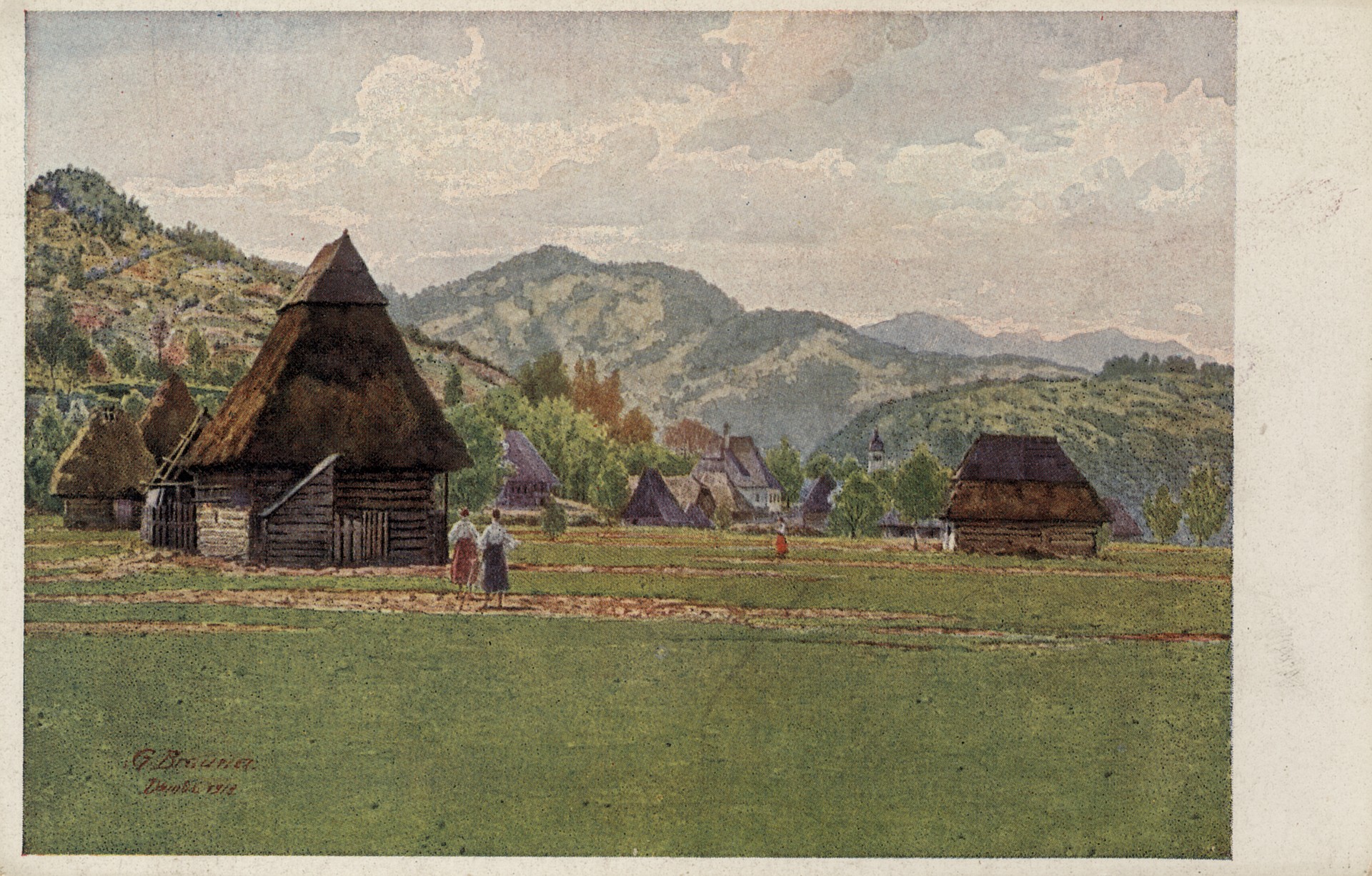 Дома в горах