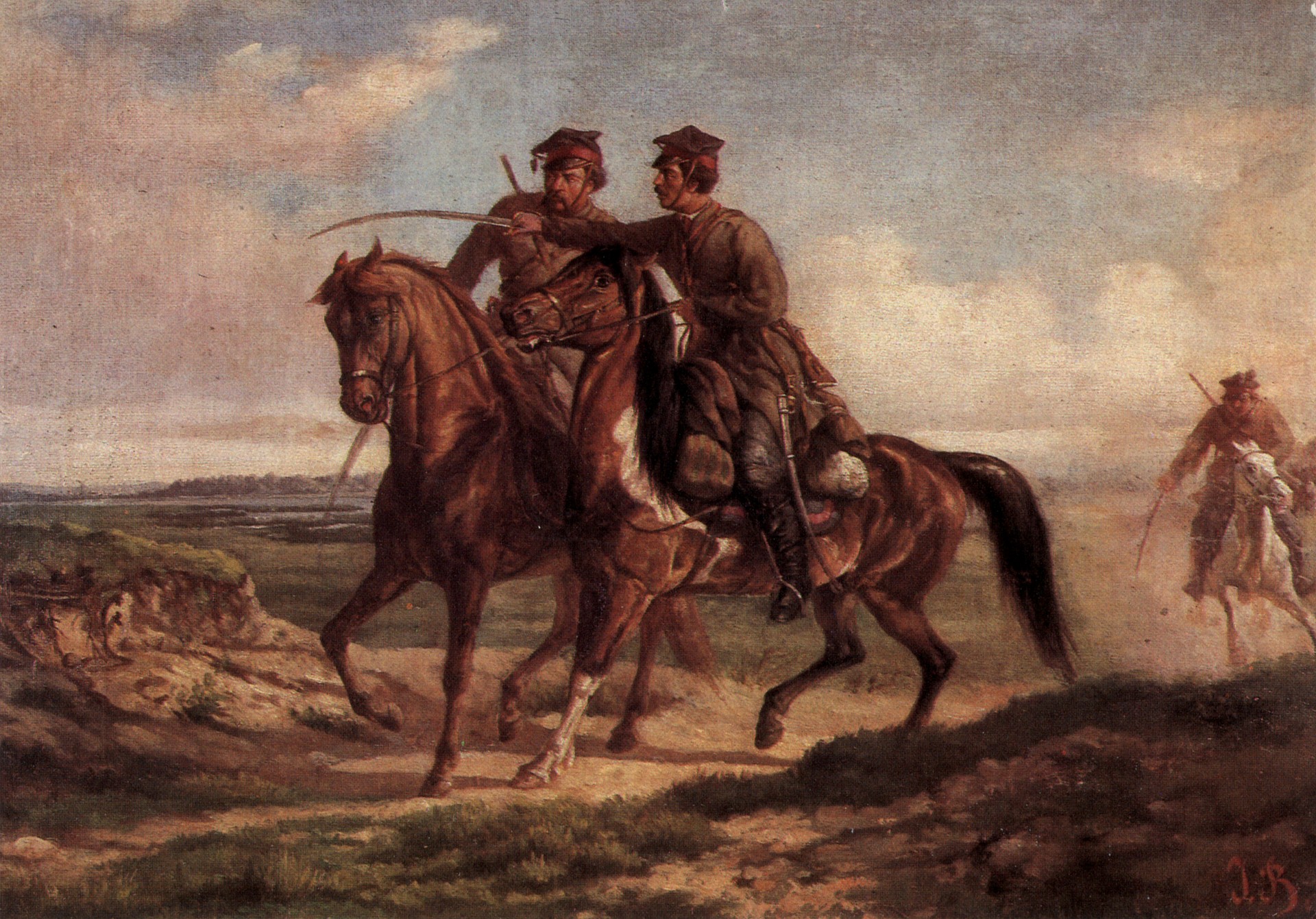 Конный двор повстанцев