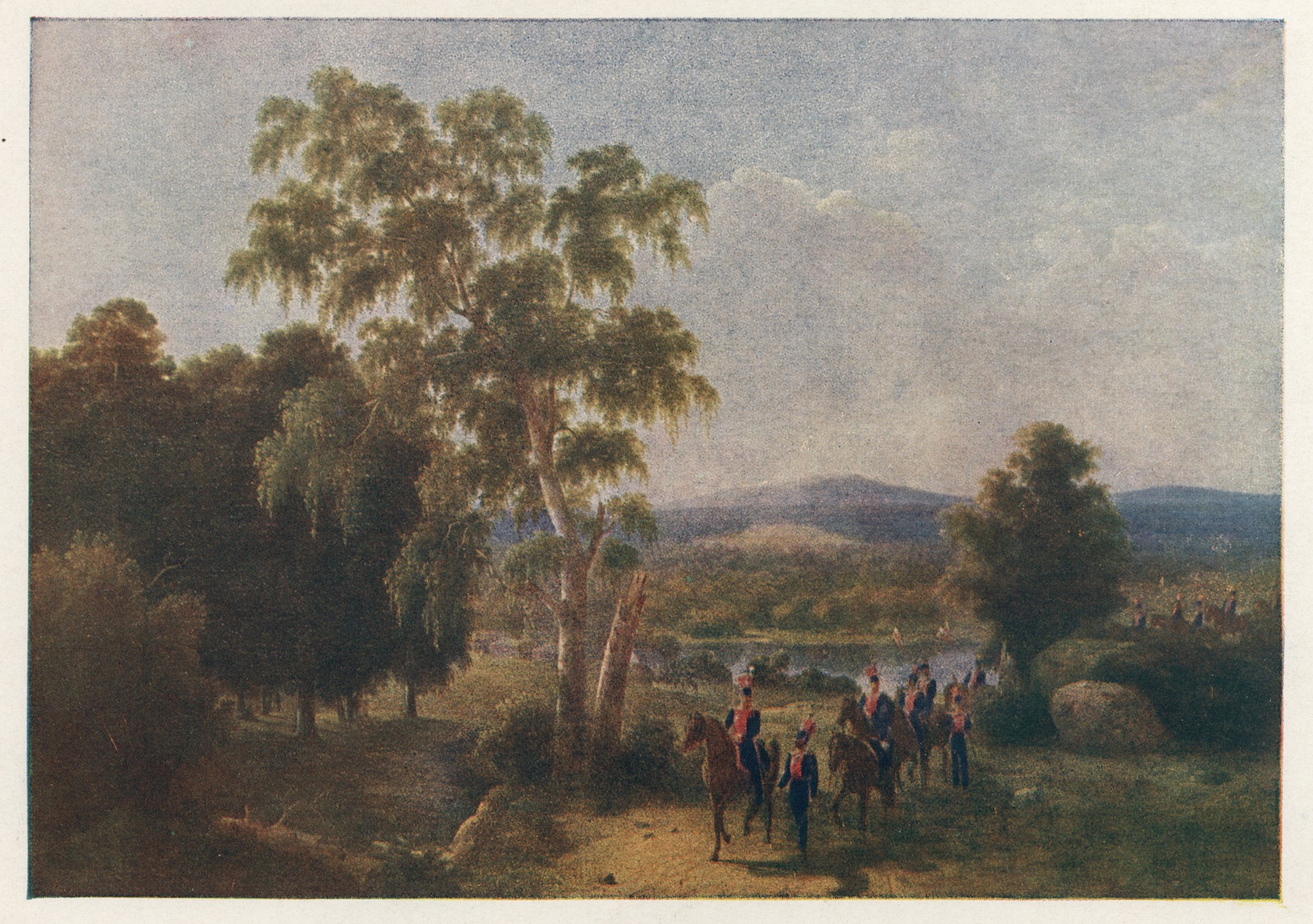 Вид в окрестностях Петербурга