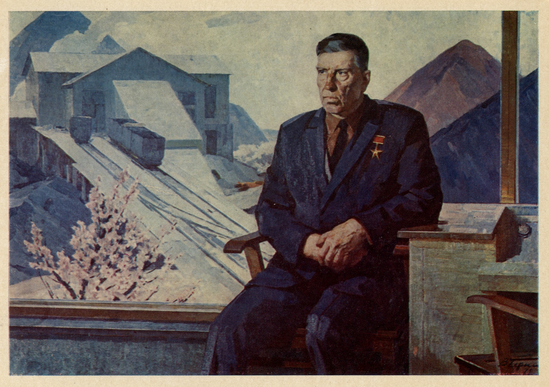 Портрет О. Стаханова