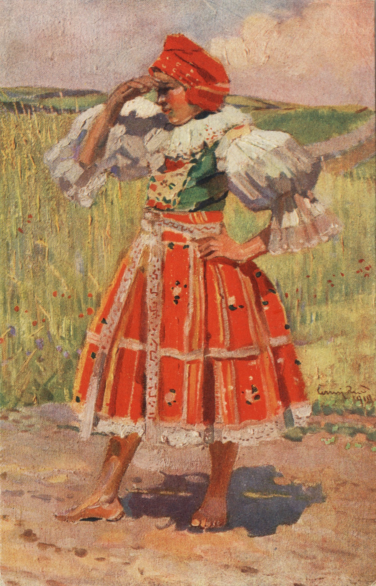 Чехословацкий народный костюм