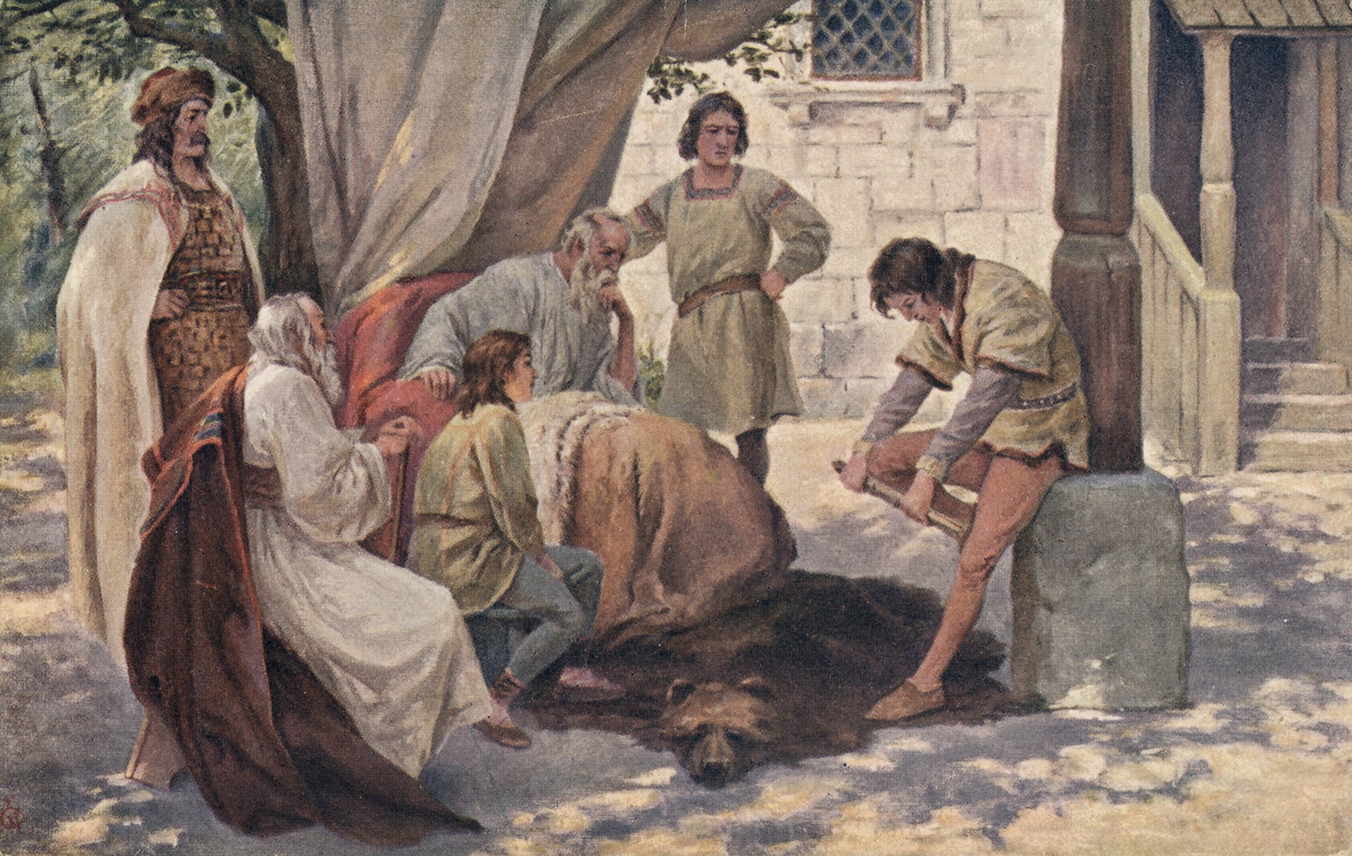 Святополк и его сын