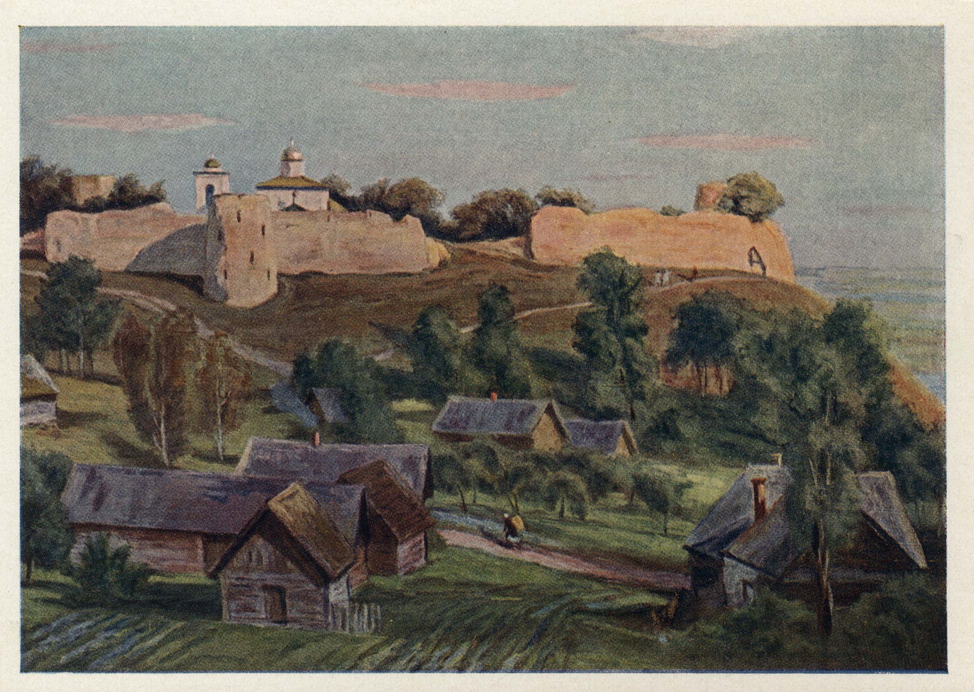 Изборская крепость (близ Пскова)