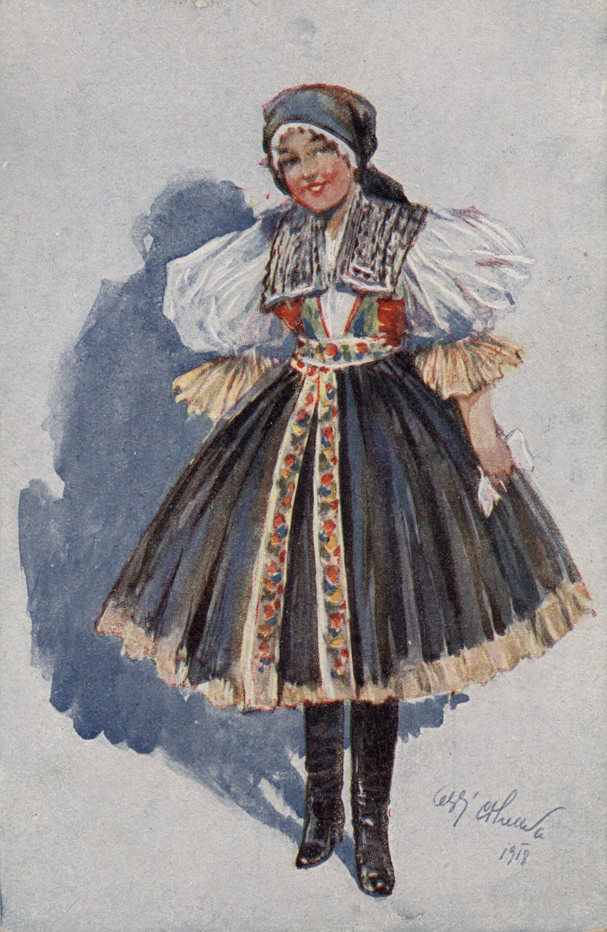 Национальный костюм женщины