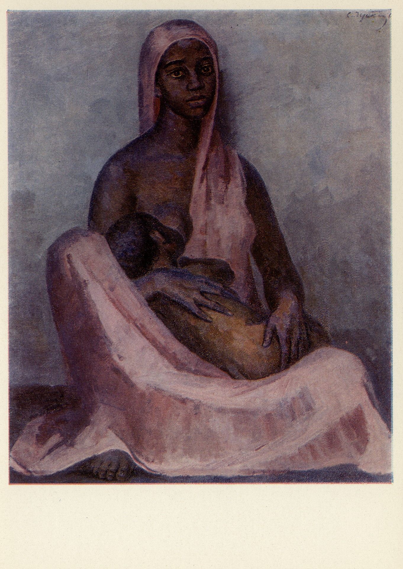 Мать. Левая часть триптиха Они хотят жить