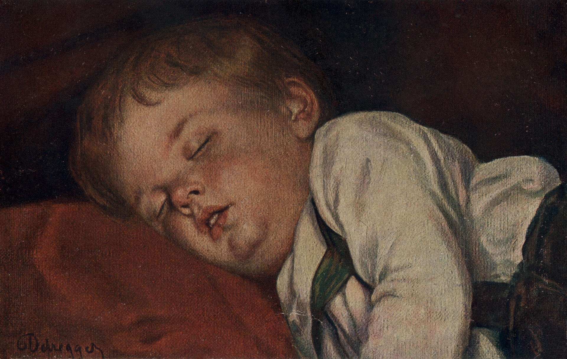 Спящий мальчик