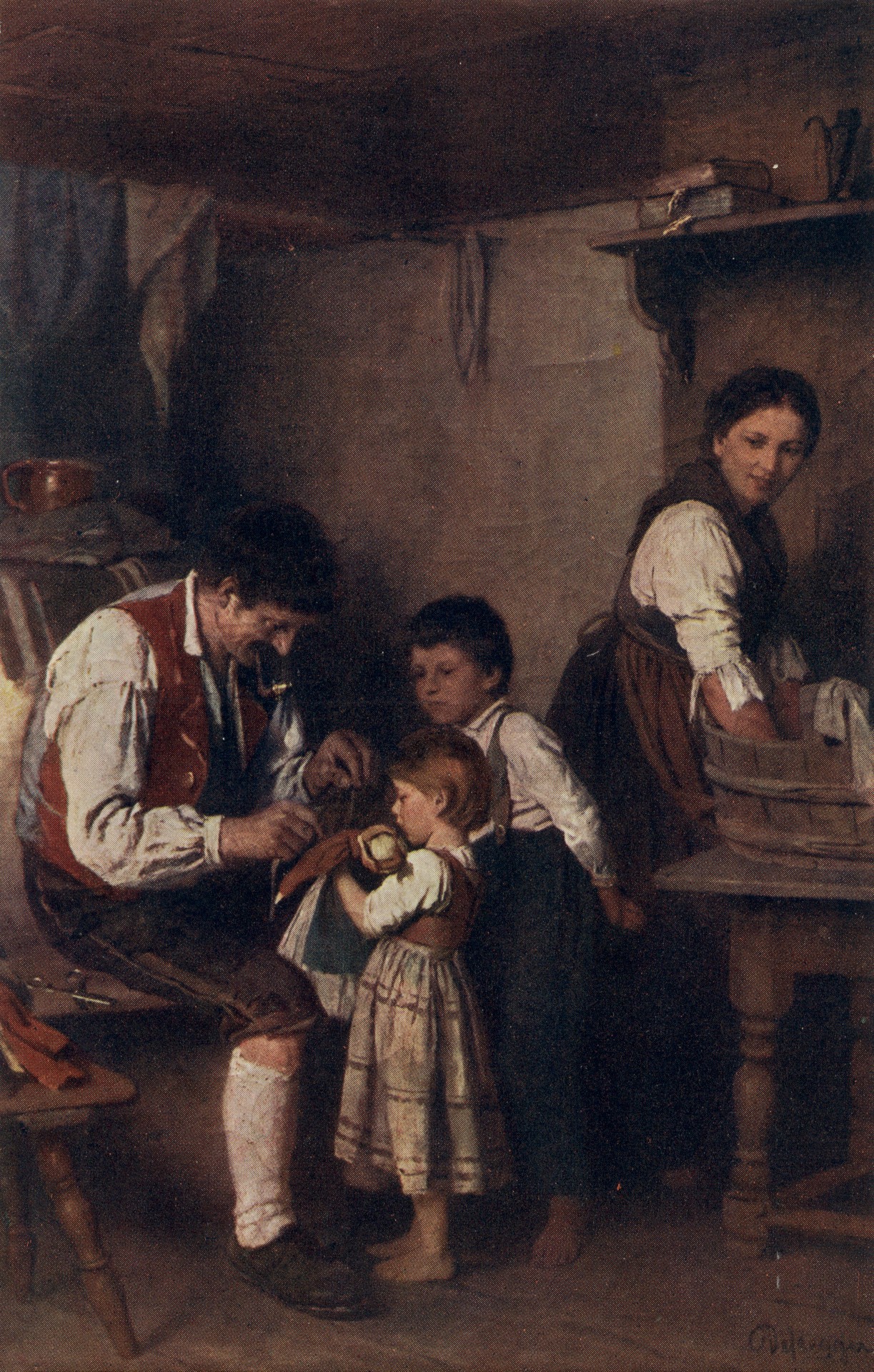 Тирольская семья