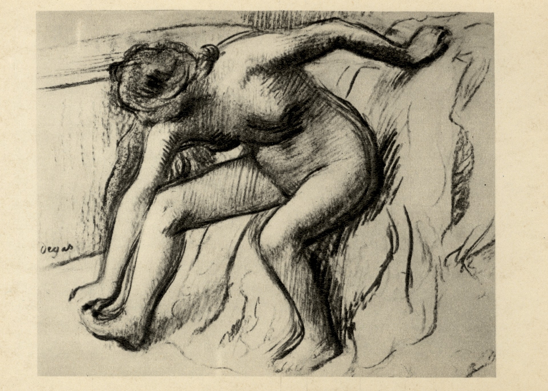 После ванны. 1890