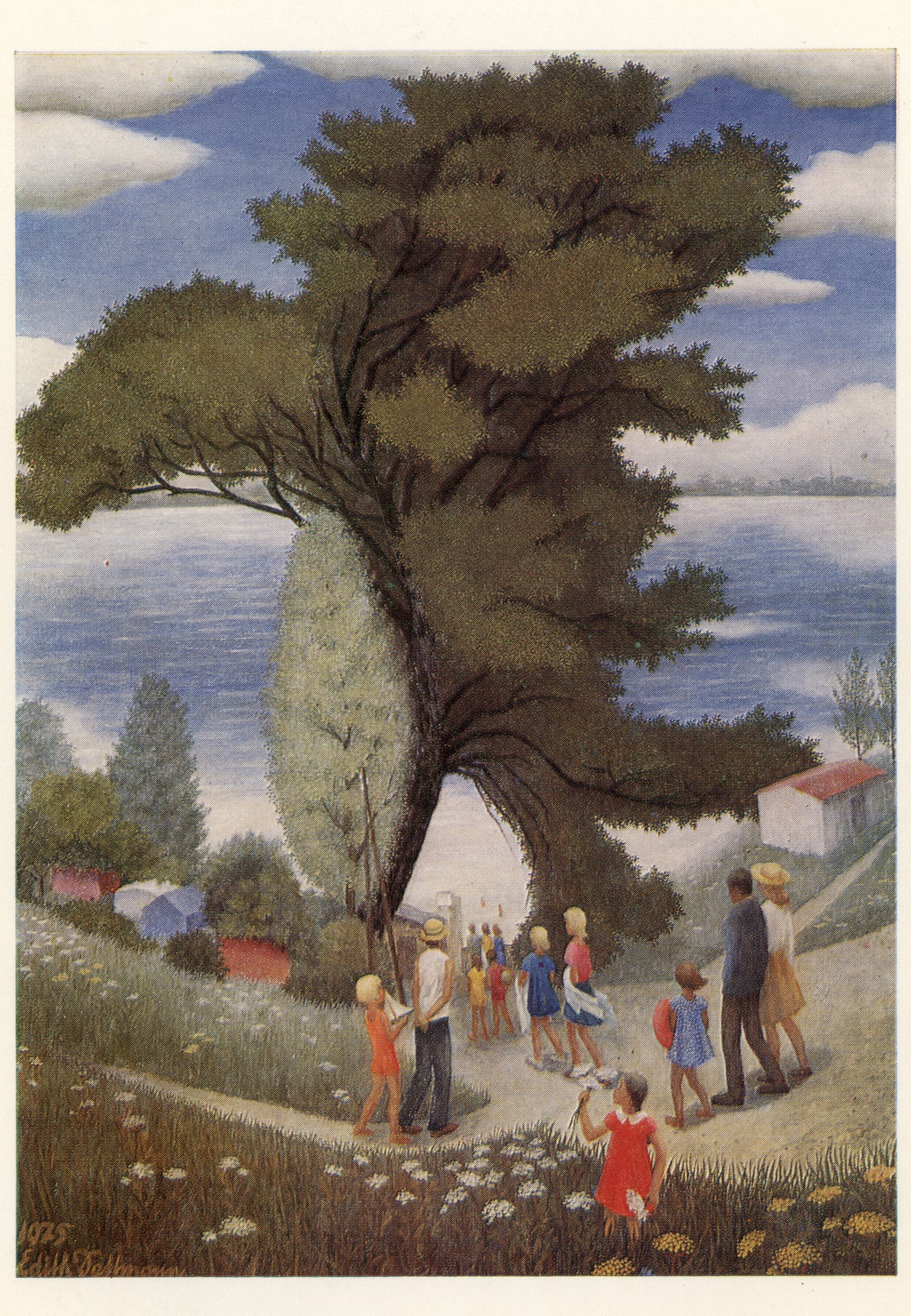 Берег Швейцарского озера