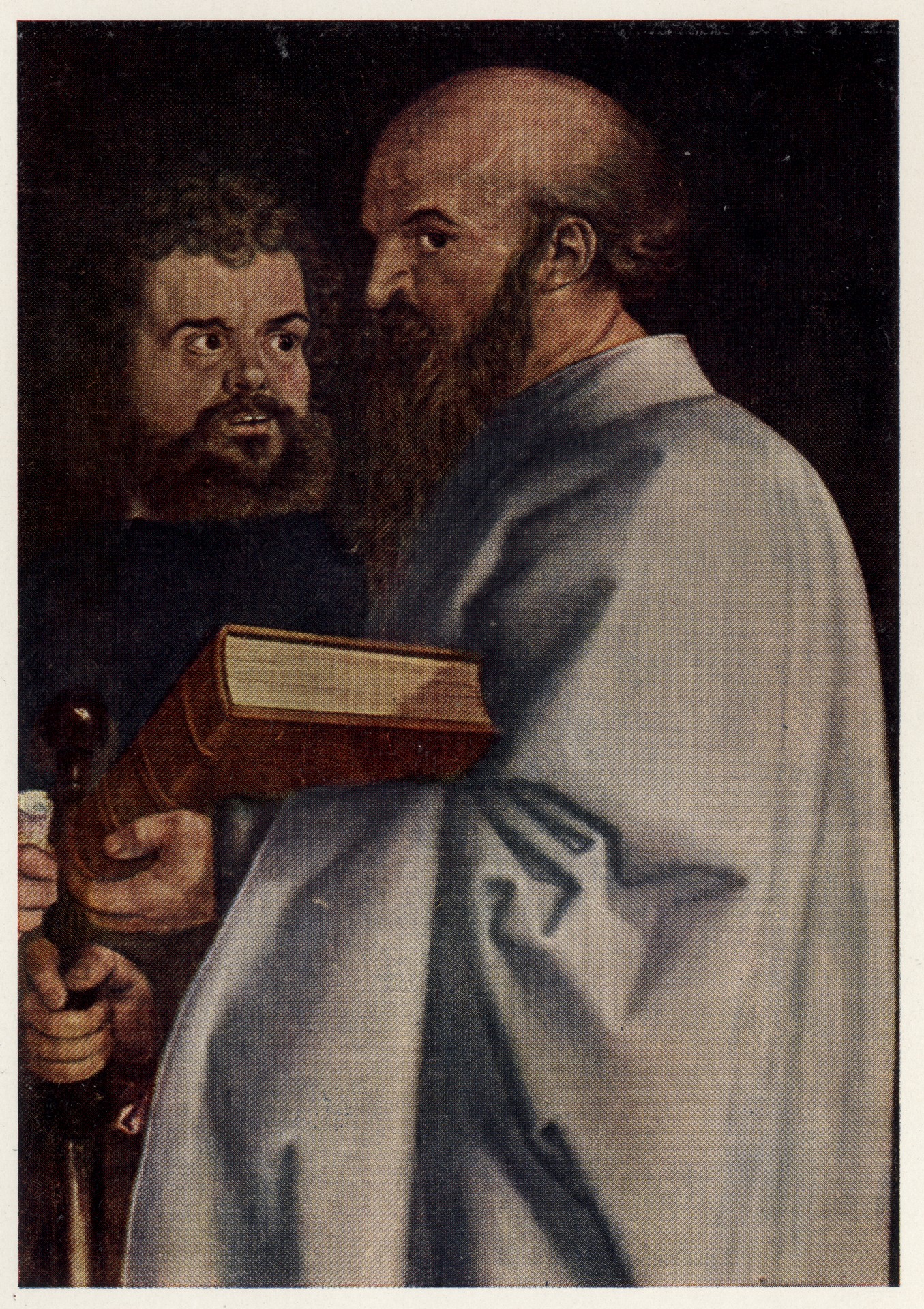 Апостолы. Деталь