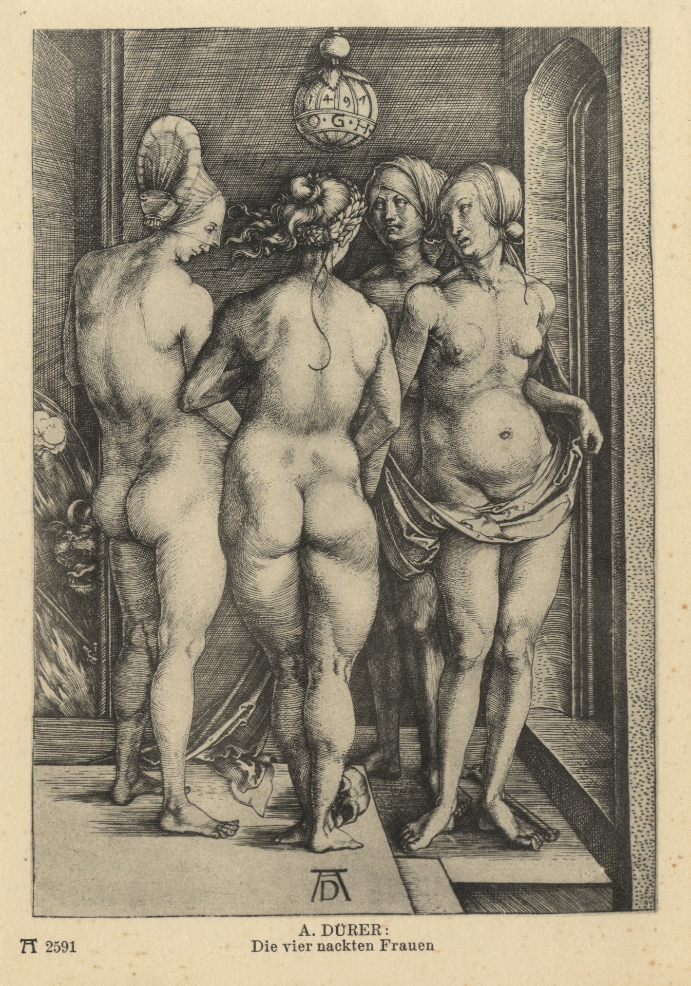 Четыре голые женщины