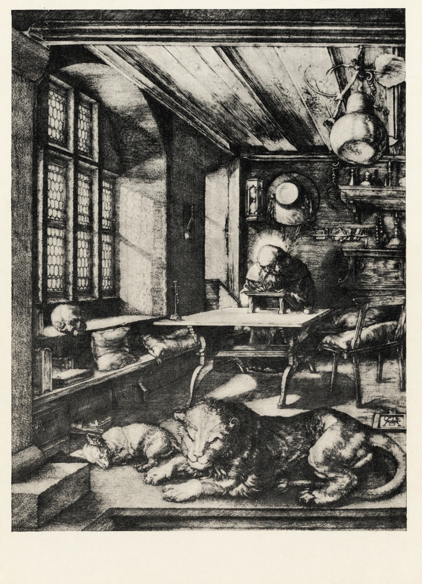 Иероним в келье