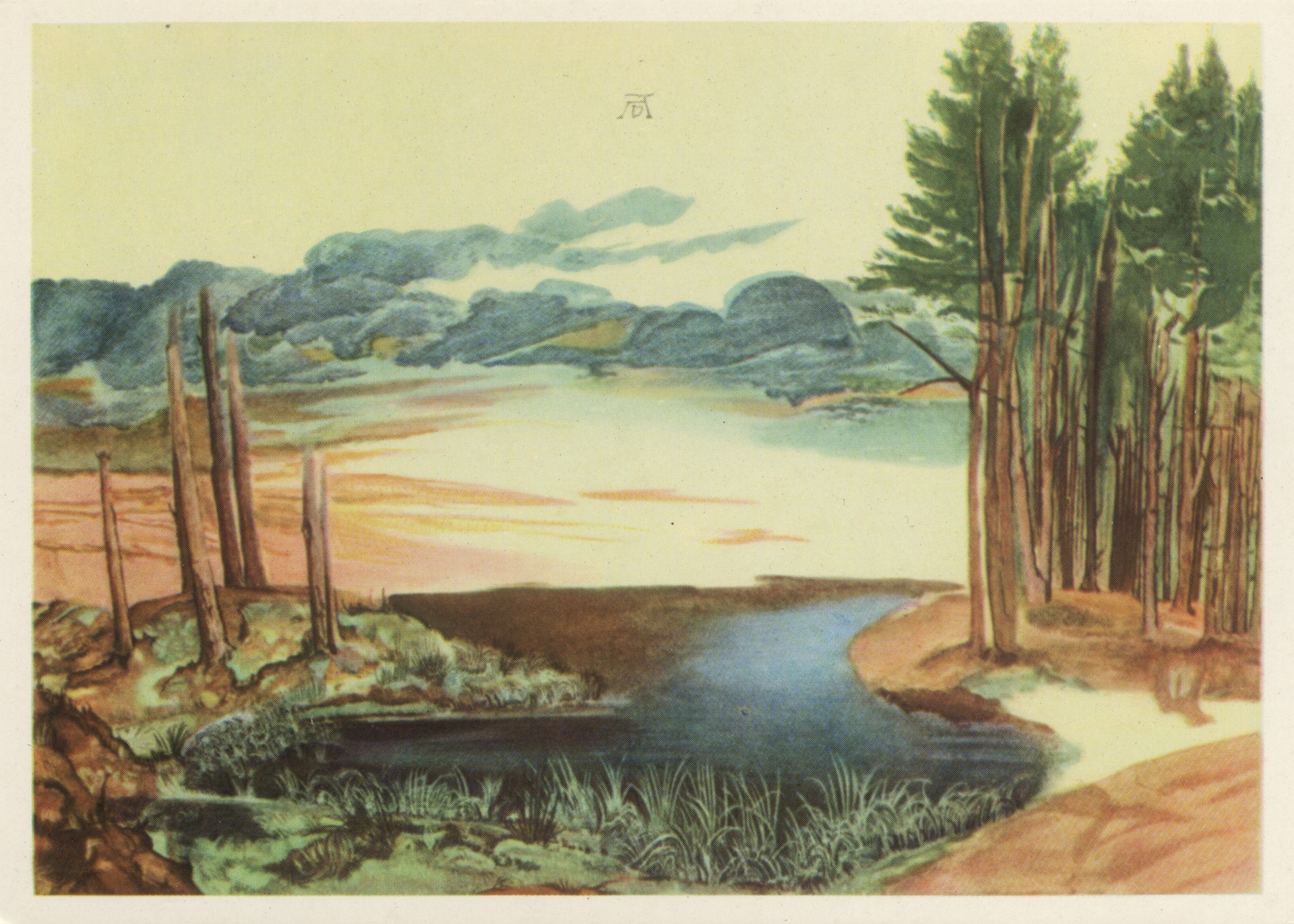 Лесное озеро