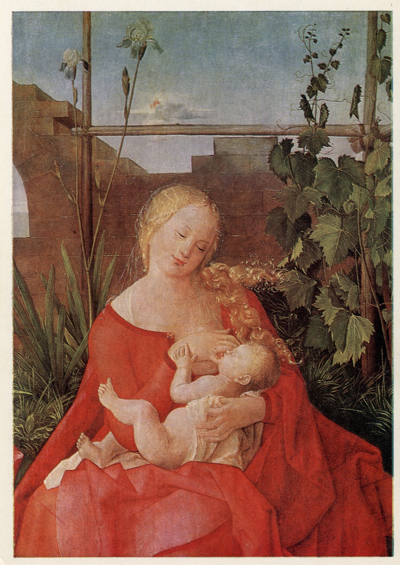 Мадонна кормящая