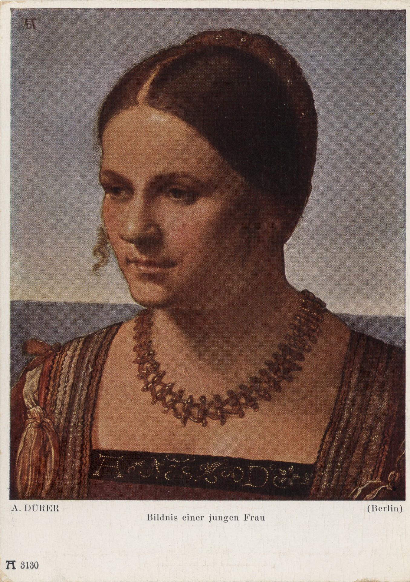 Портрет юной женщины