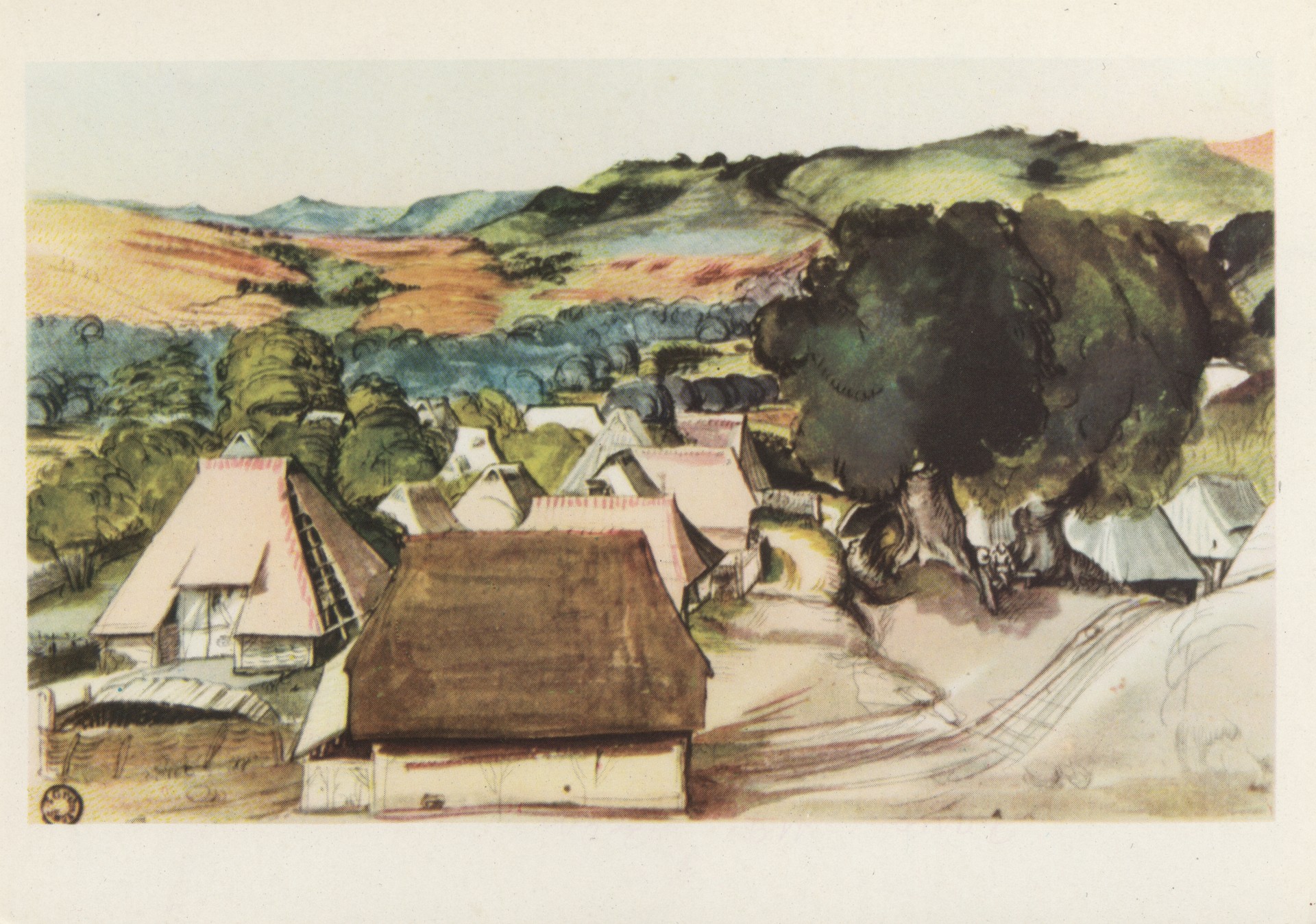 Село Калькреус вблизи Нюренберга