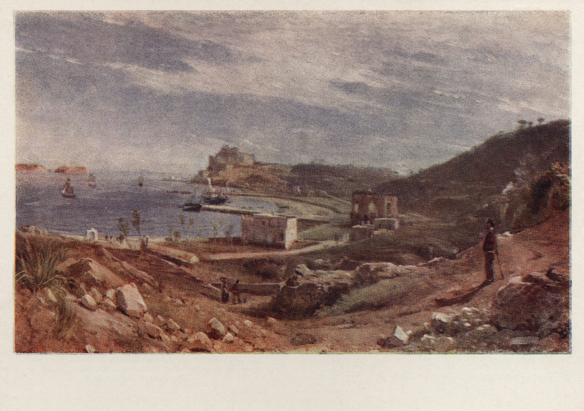 Берег залива