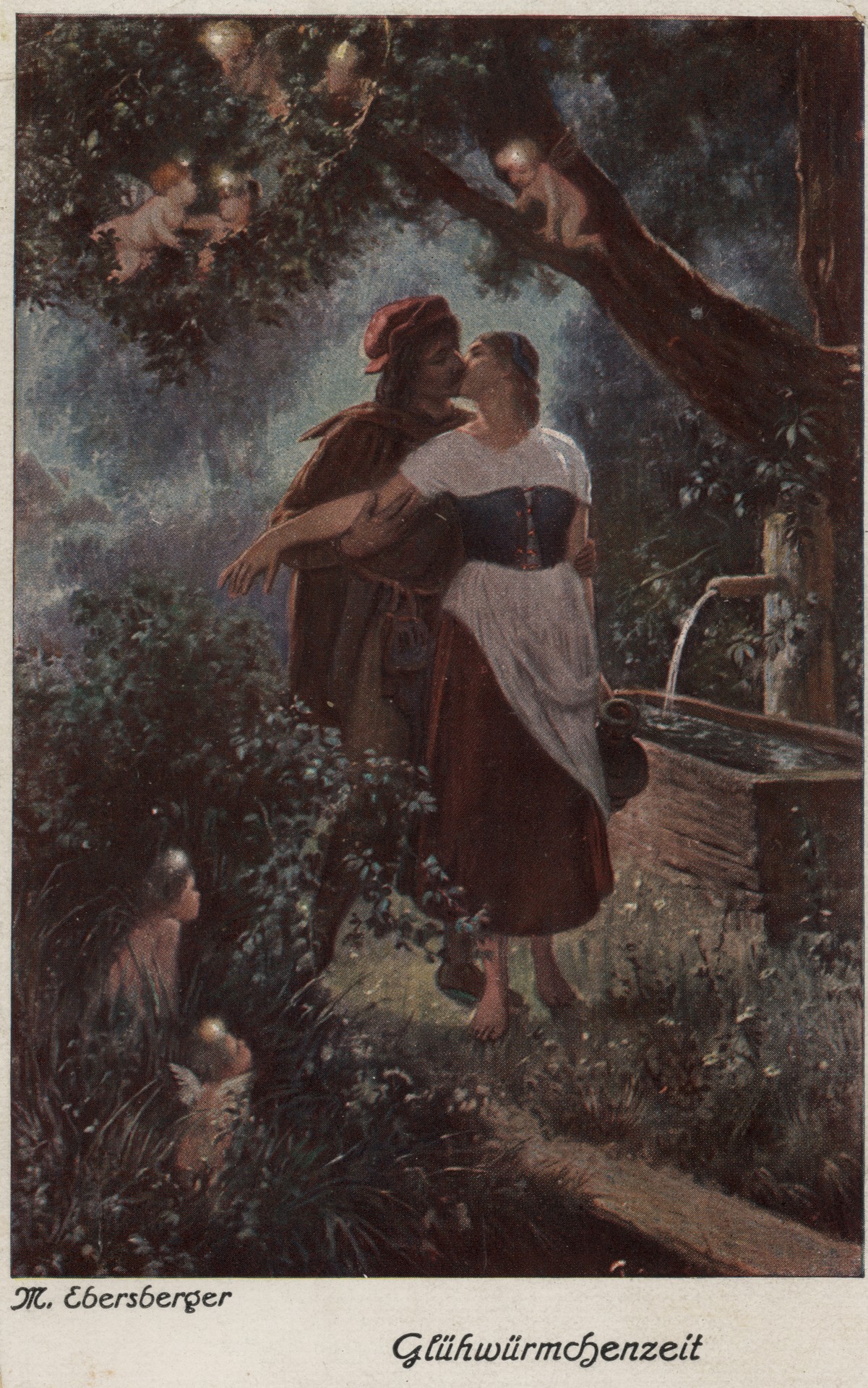 Пара счастливой любви