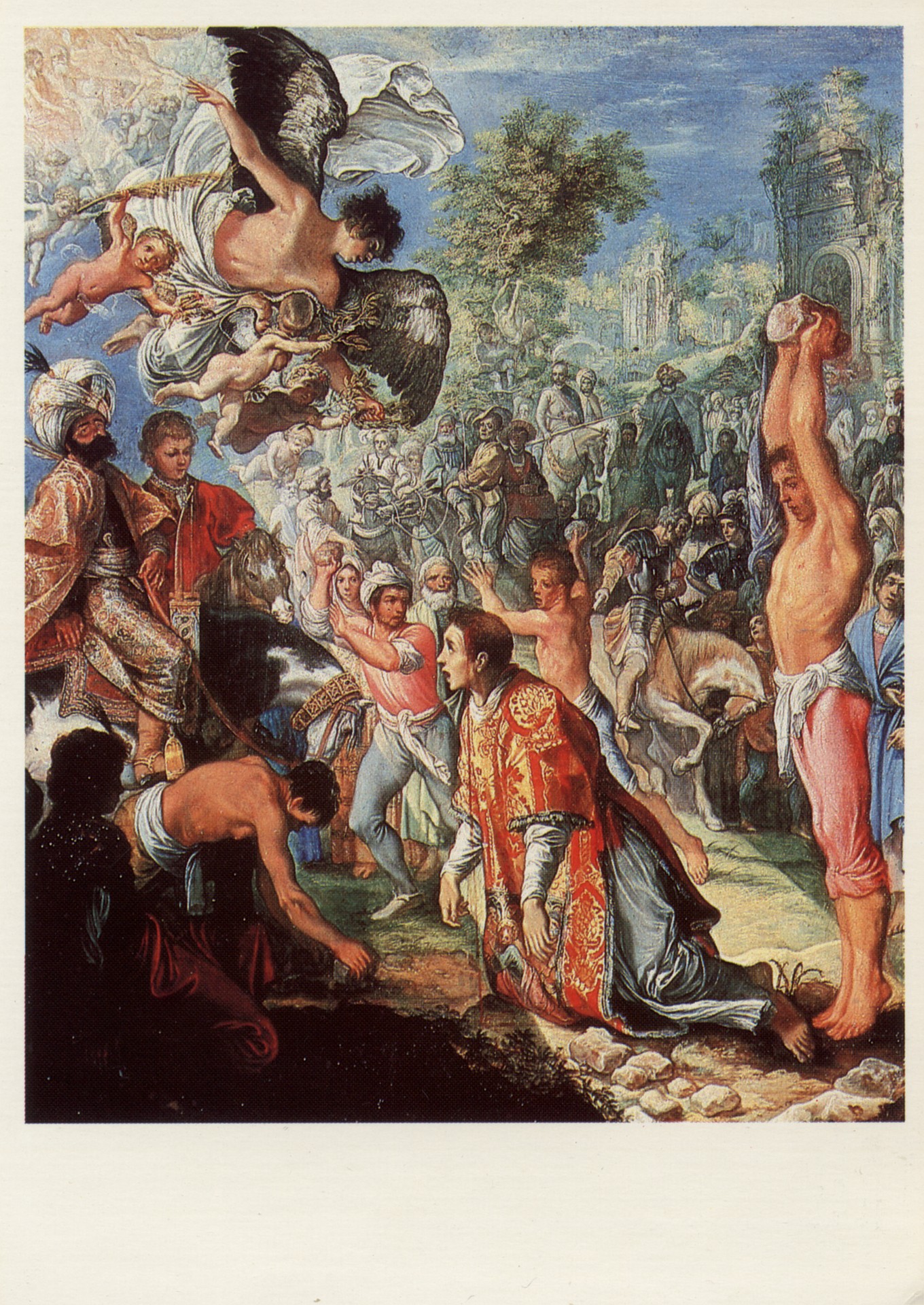 Забрасывание камнями святого Стефана