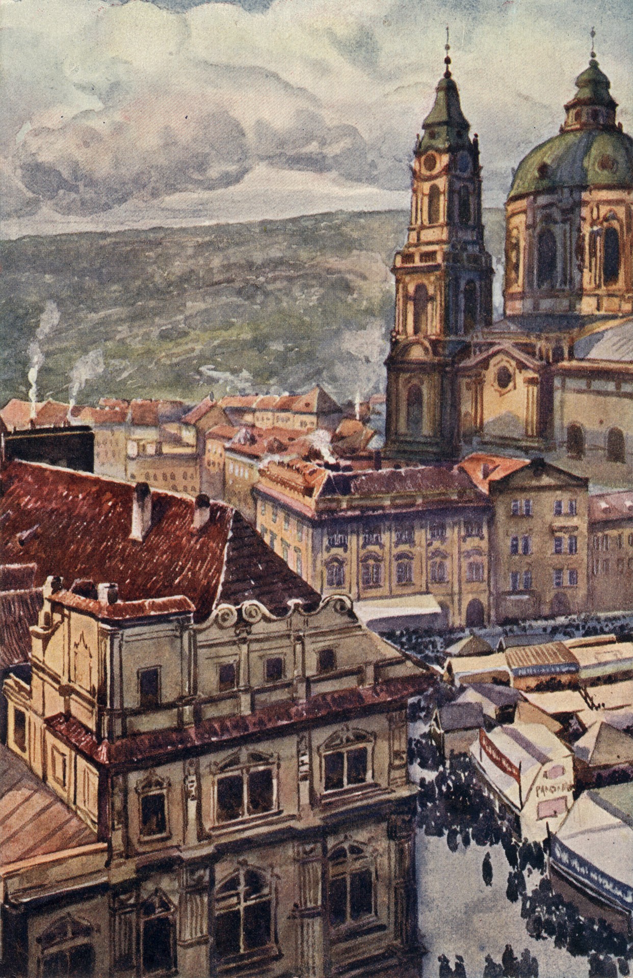 Прага. Городская площадь Минор