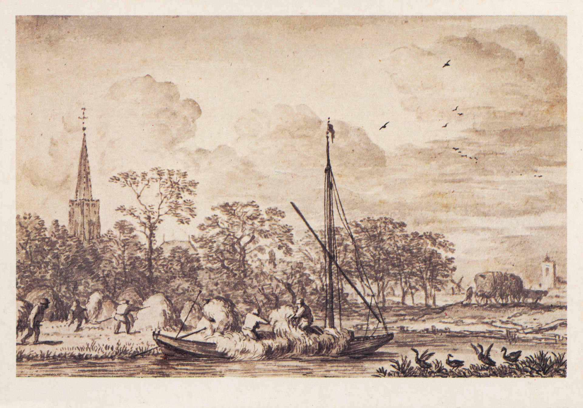 Июль. Из серии Двенадцать месяцев