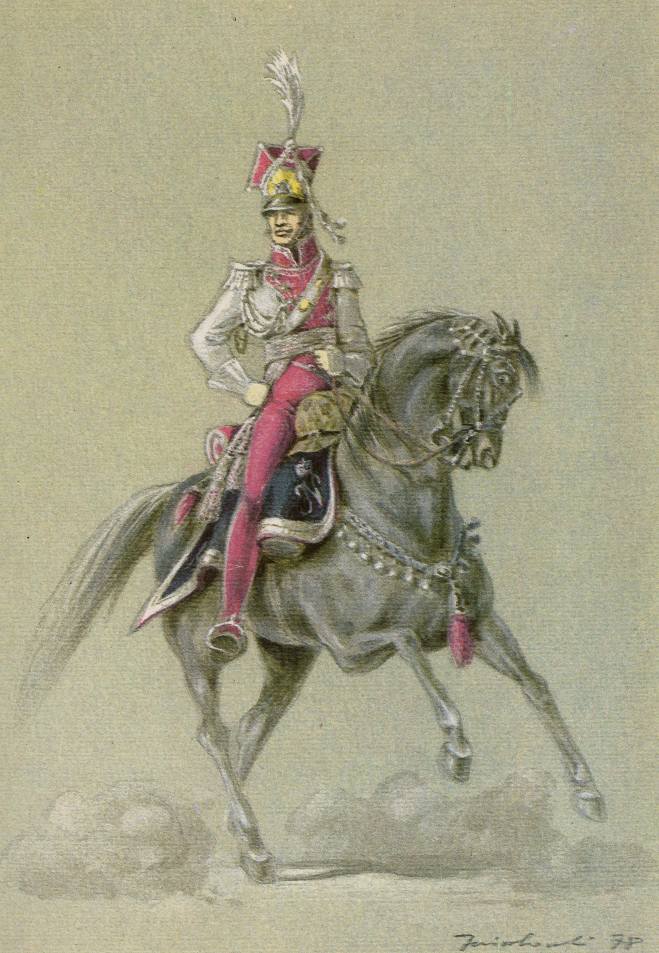 Полковник в парадной форме